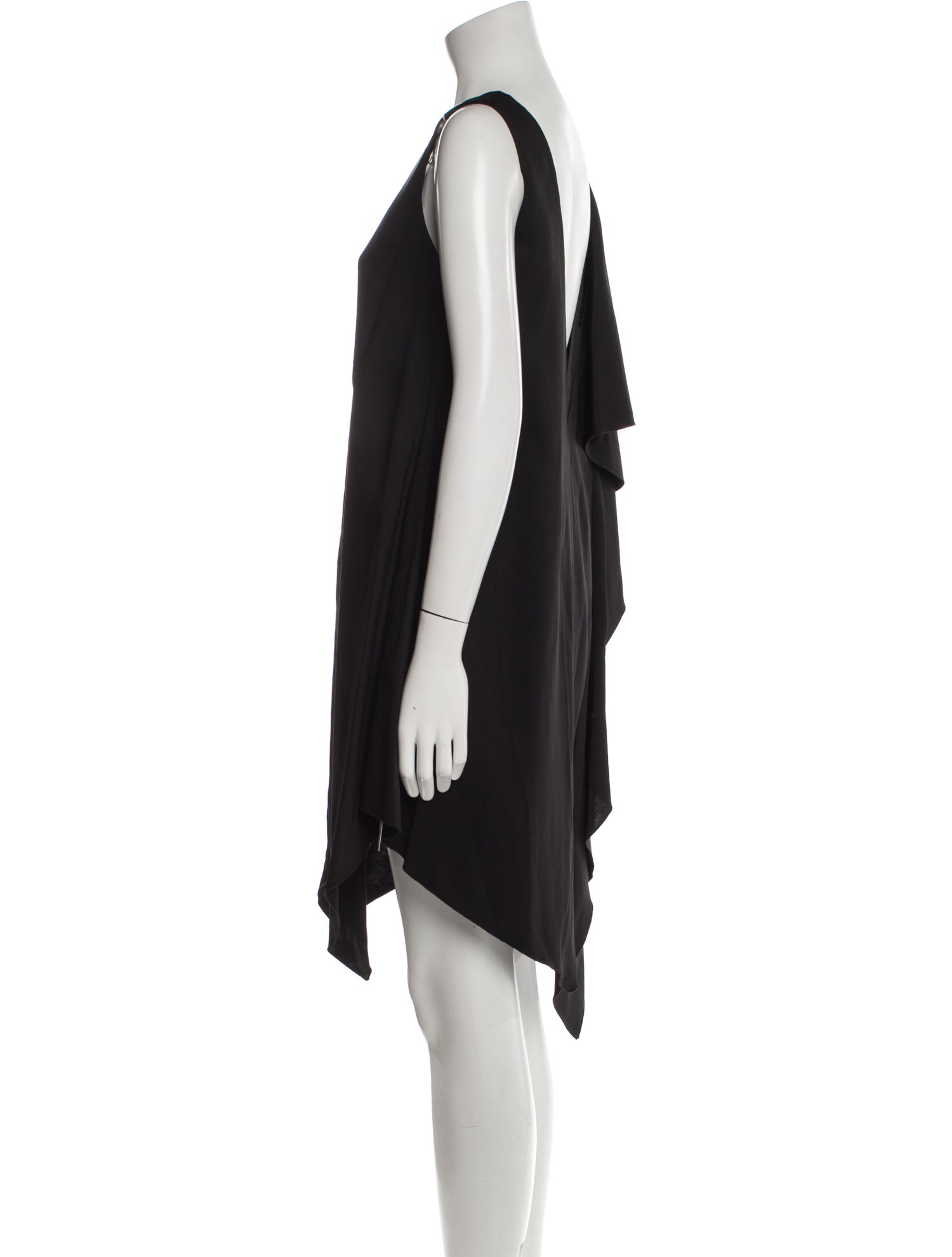 Just Cavalli Square Neckline Knee-Length Dress