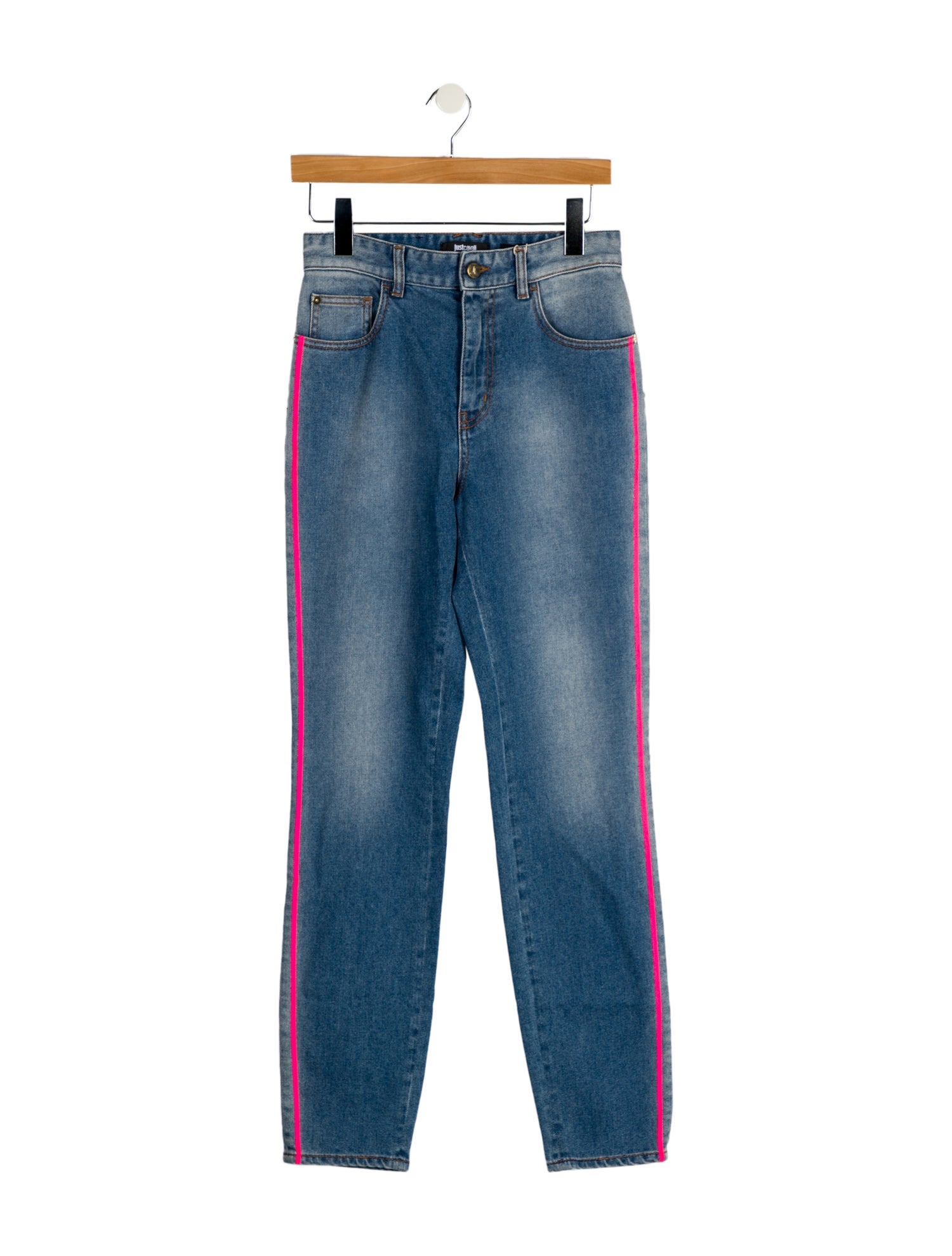Just Cavalli High-Rise Skinny Leg Jeans