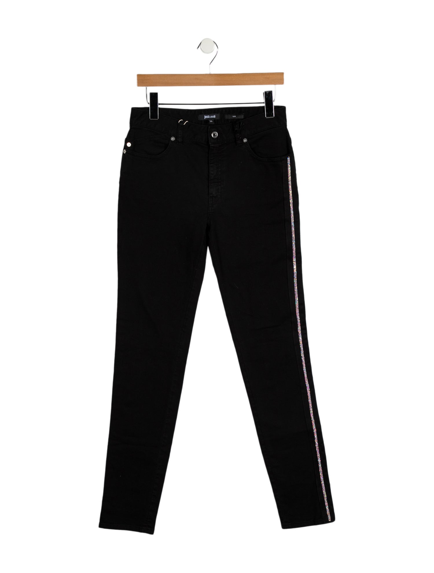 Just Cavalli Mid-Rise Skinny Leg Jeans
