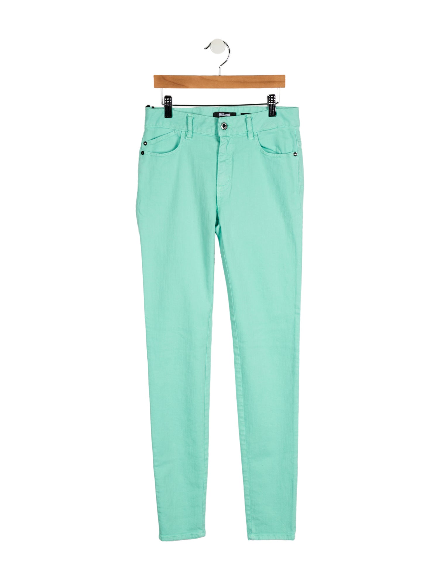 Just Cavalli Mid-Rise Skinny Leg Jeans