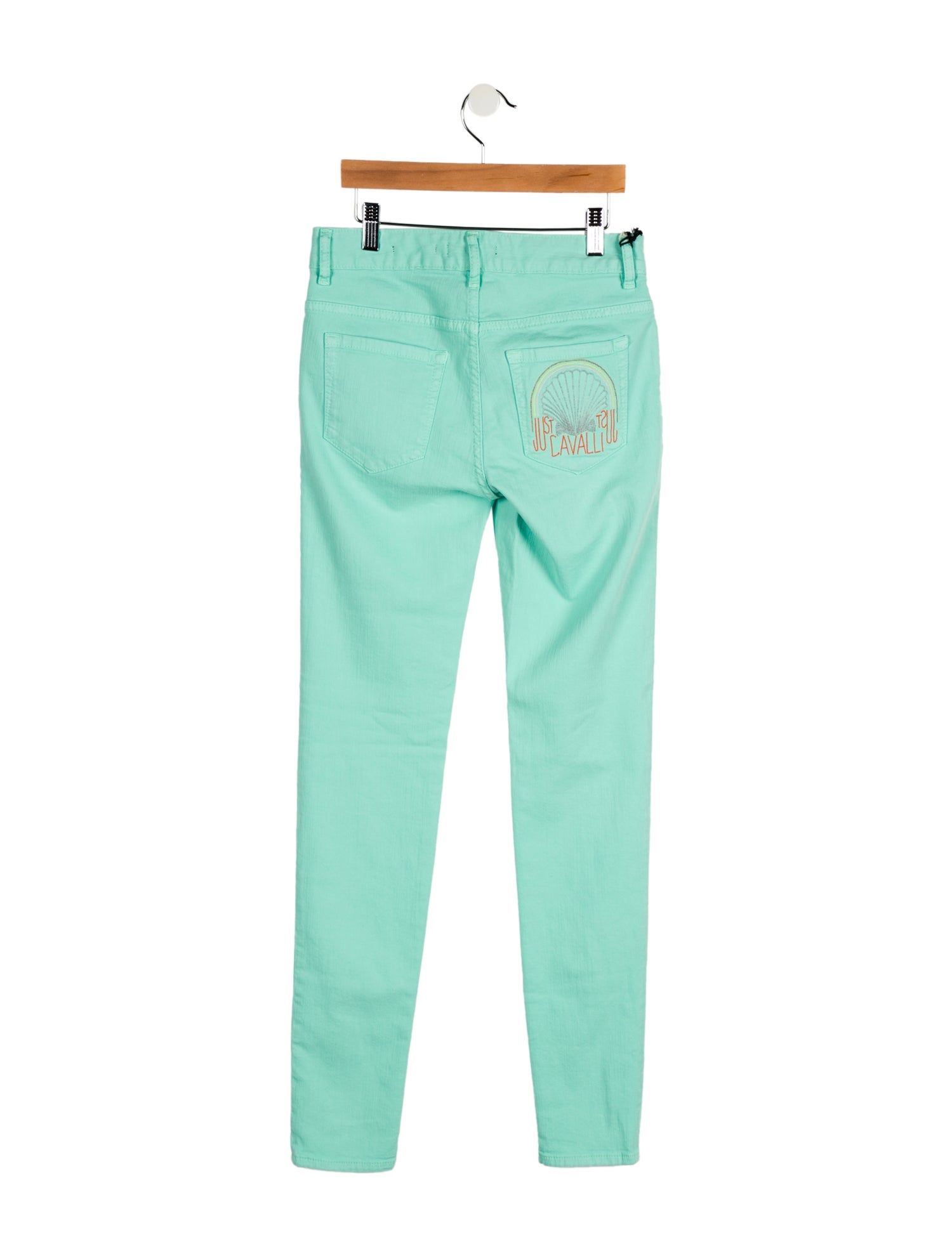 Just Cavalli Mid-Rise Skinny Leg Jeans