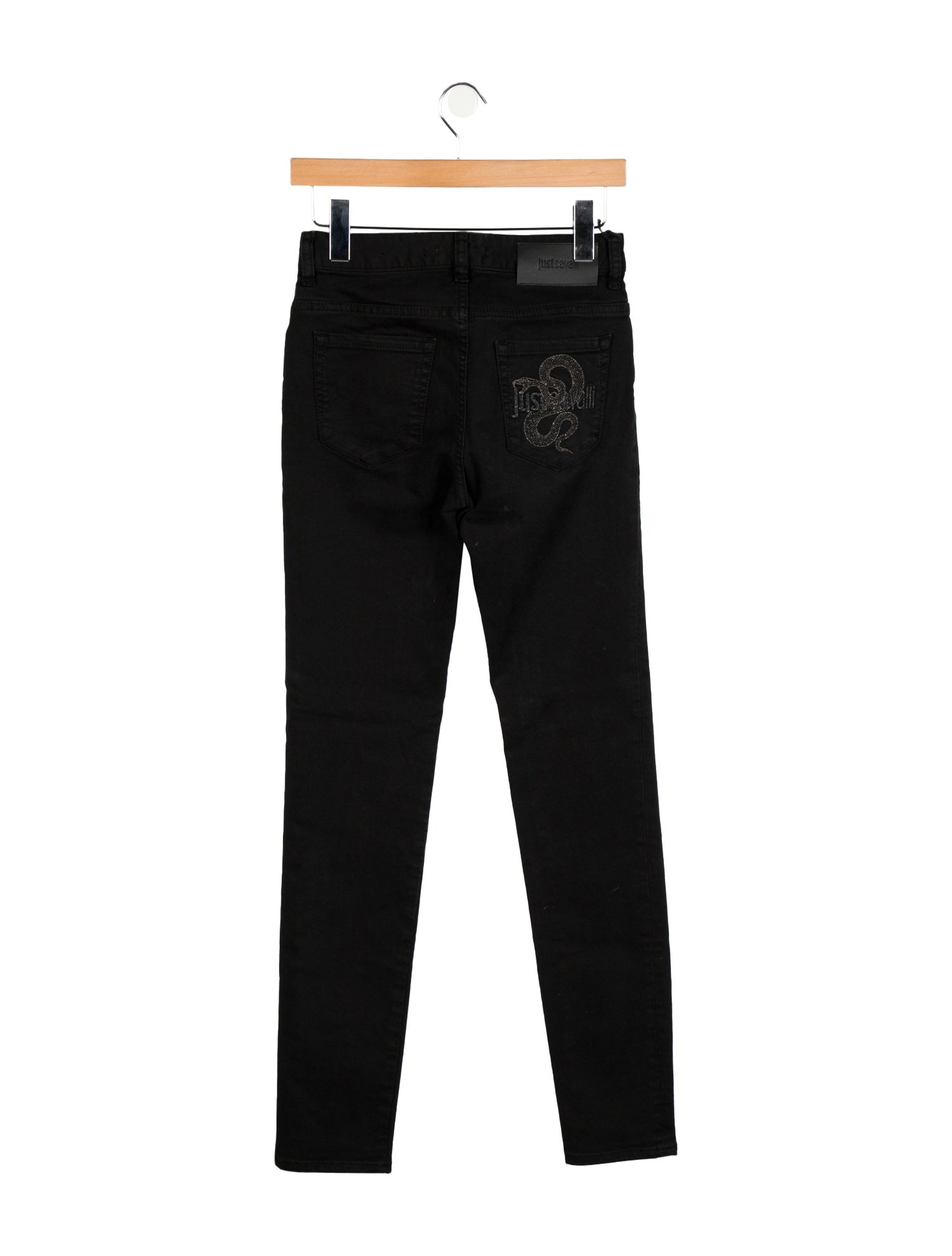 Just Cavalli Mid-Rise Skinny Leg Jeans