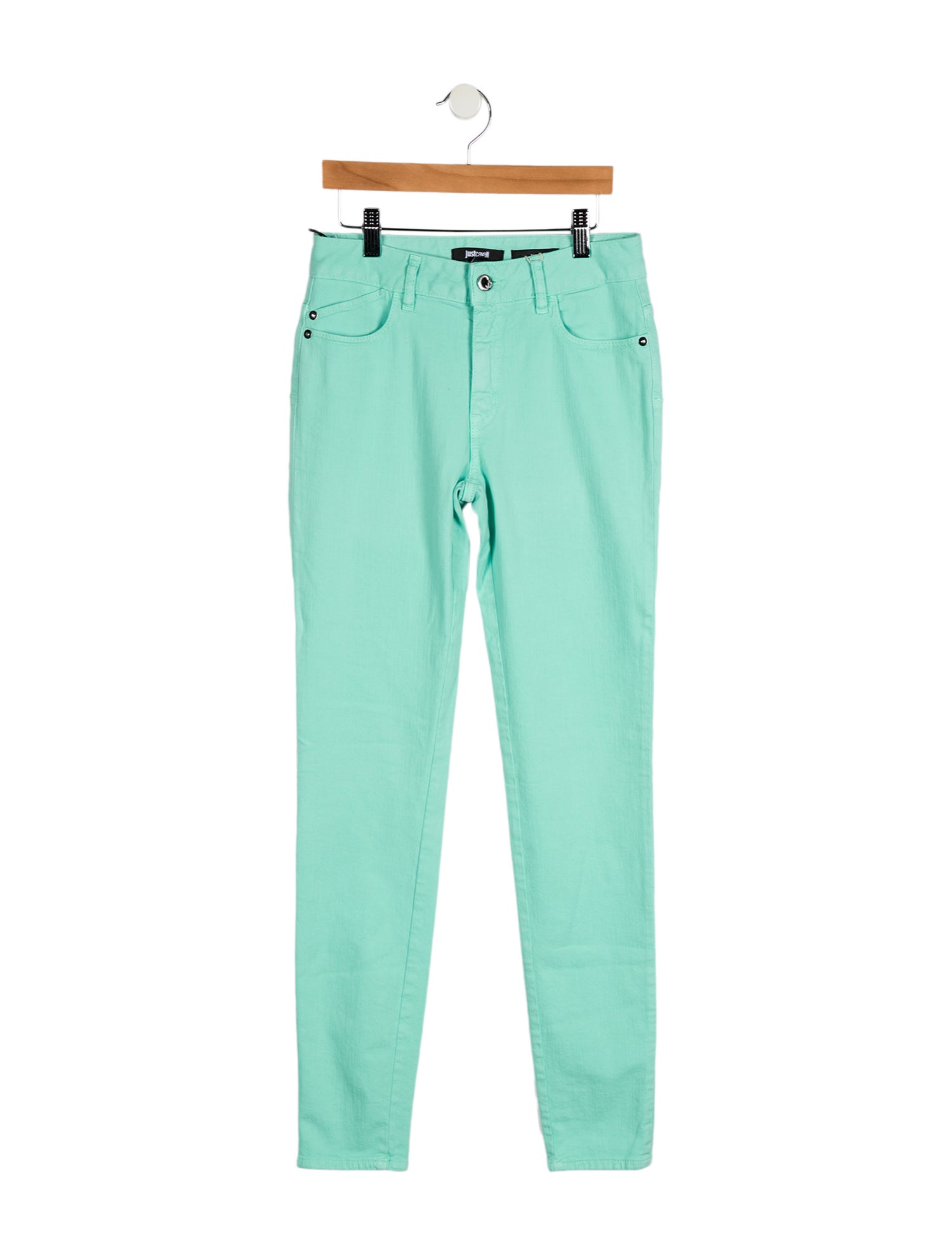 Just Cavalli Mid-Rise Skinny Leg Jeans