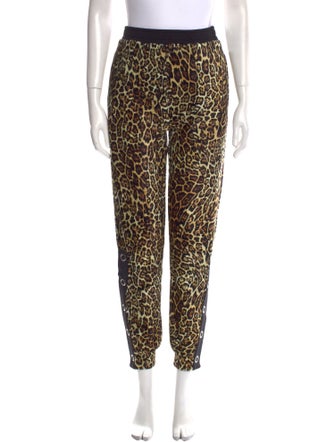 Just Cavalli Animal Print Skinny Leg Pants