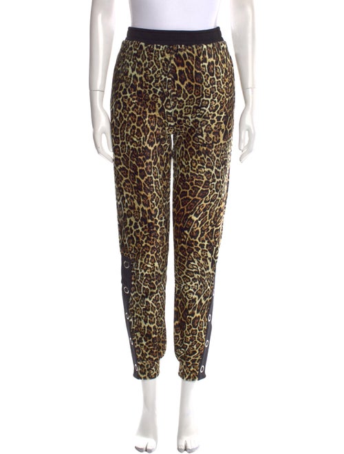 Just Cavalli Animal Print Skinny Leg Pants
