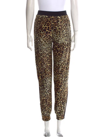 Just Cavalli Animal Print Skinny Leg Pants