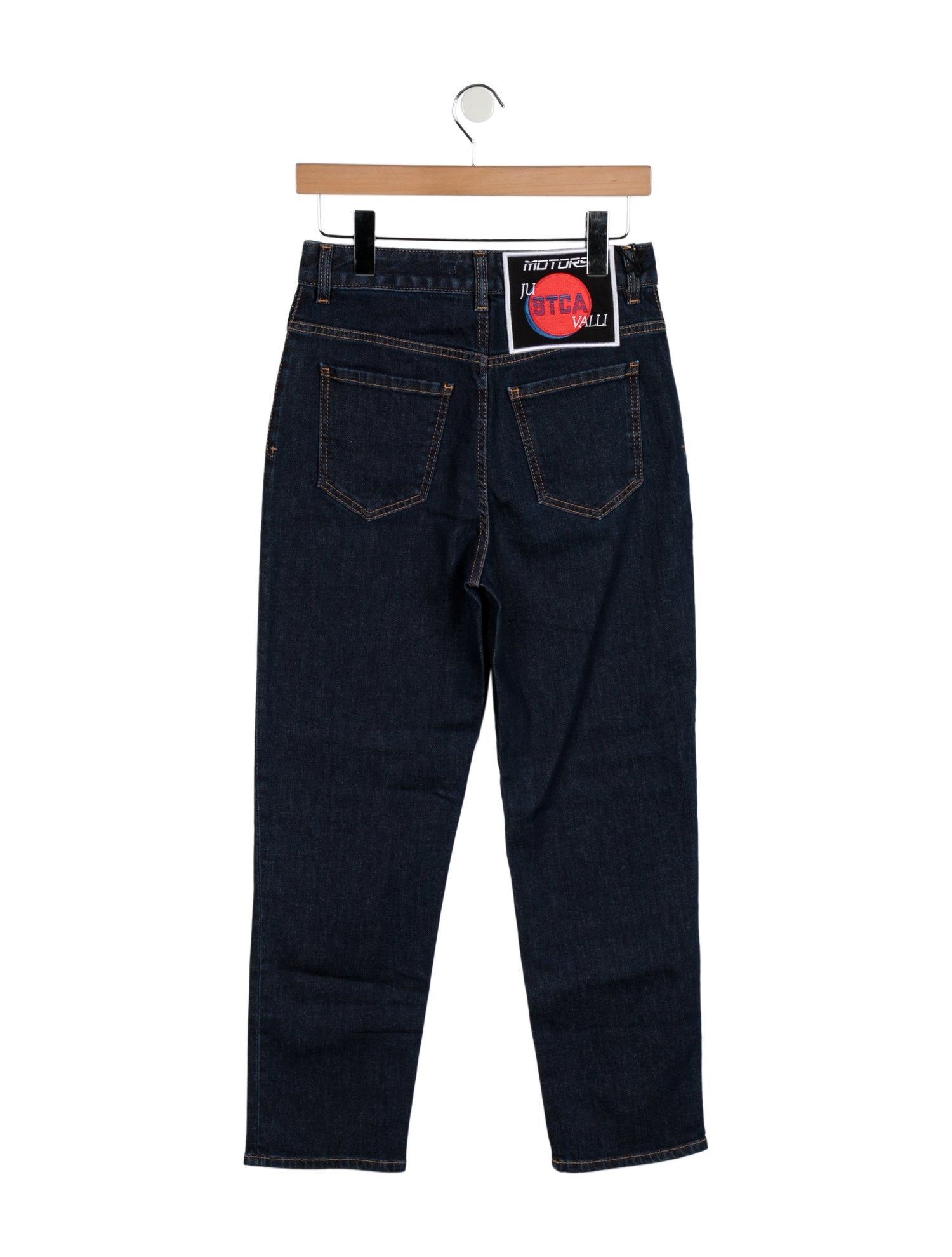 Just Cavalli Mid-Rise Straight Leg Jeans w/ Tags