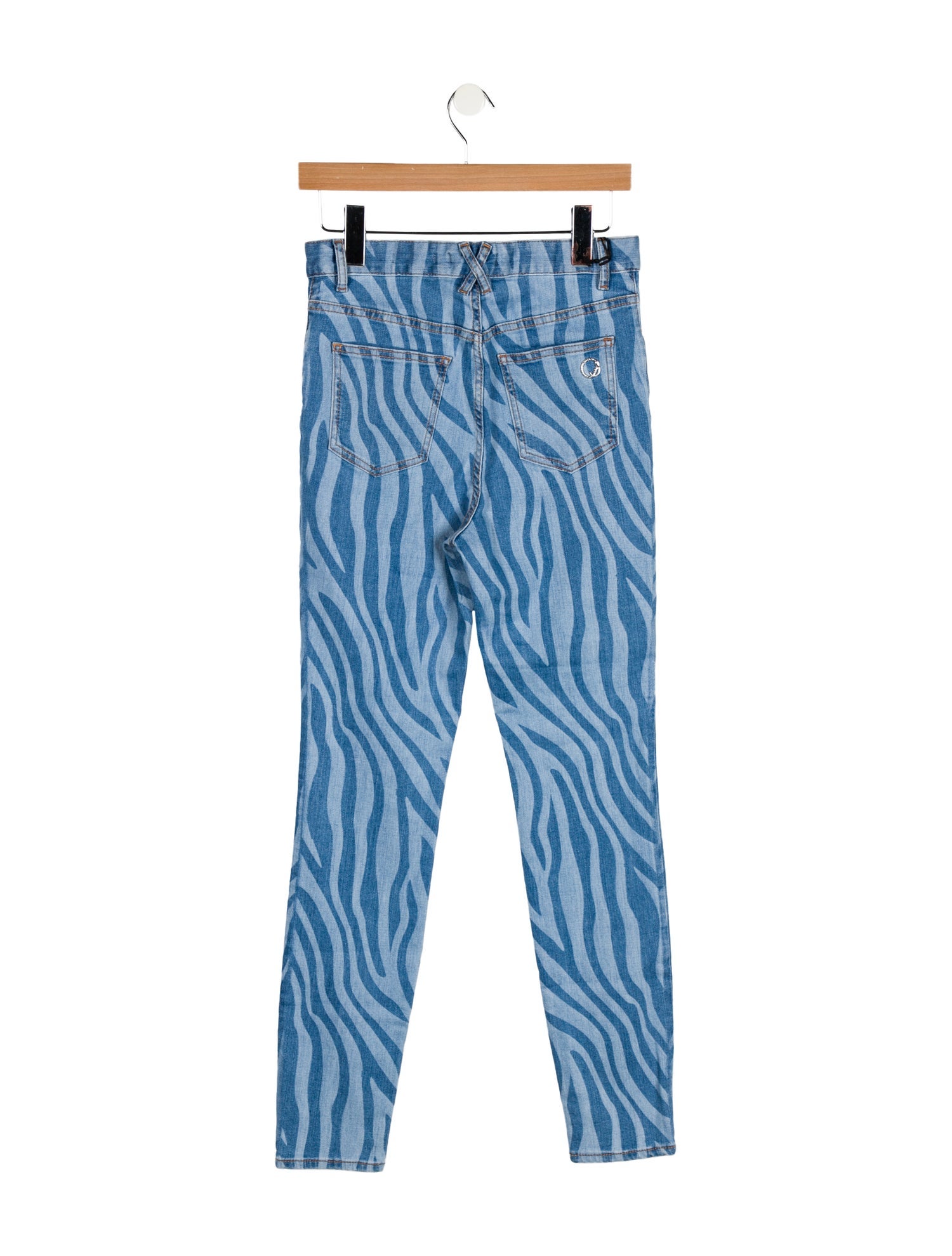 Just Cavalli High-Rise Skinny Leg Jeans