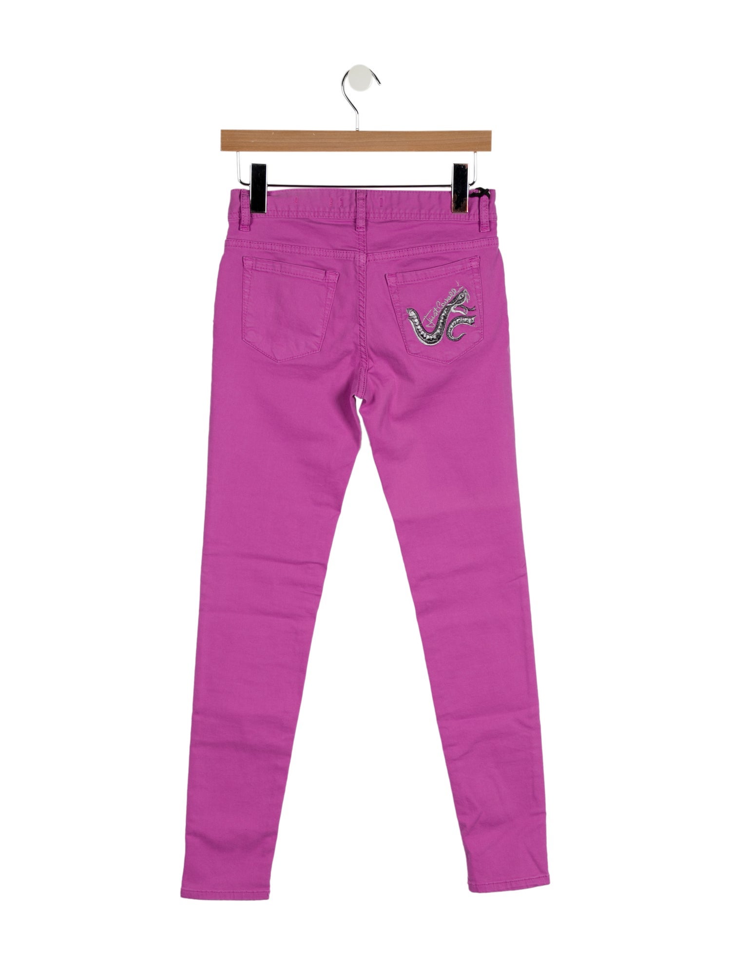 Just Cavalli Mid-Rise Skinny Leg Jeans