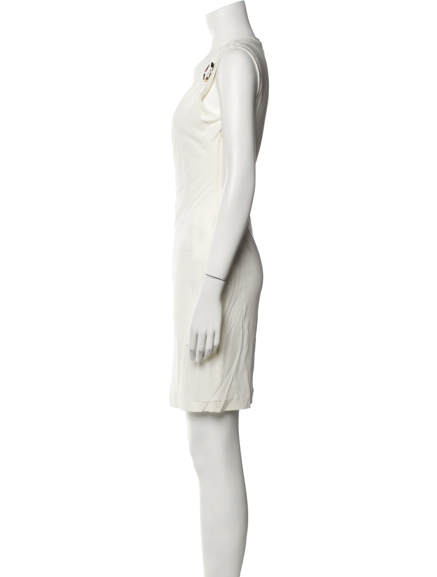 Just Cavalli Asymmetrical Mini Dress