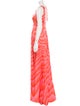 Just Cavalli Printed Long Dress