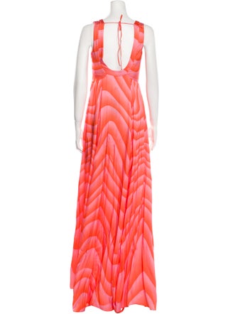 Just Cavalli Printed Long Dress