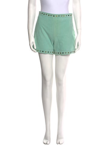 Just Cavalli Shorts Goat Leather Mini Us6, It42 | M