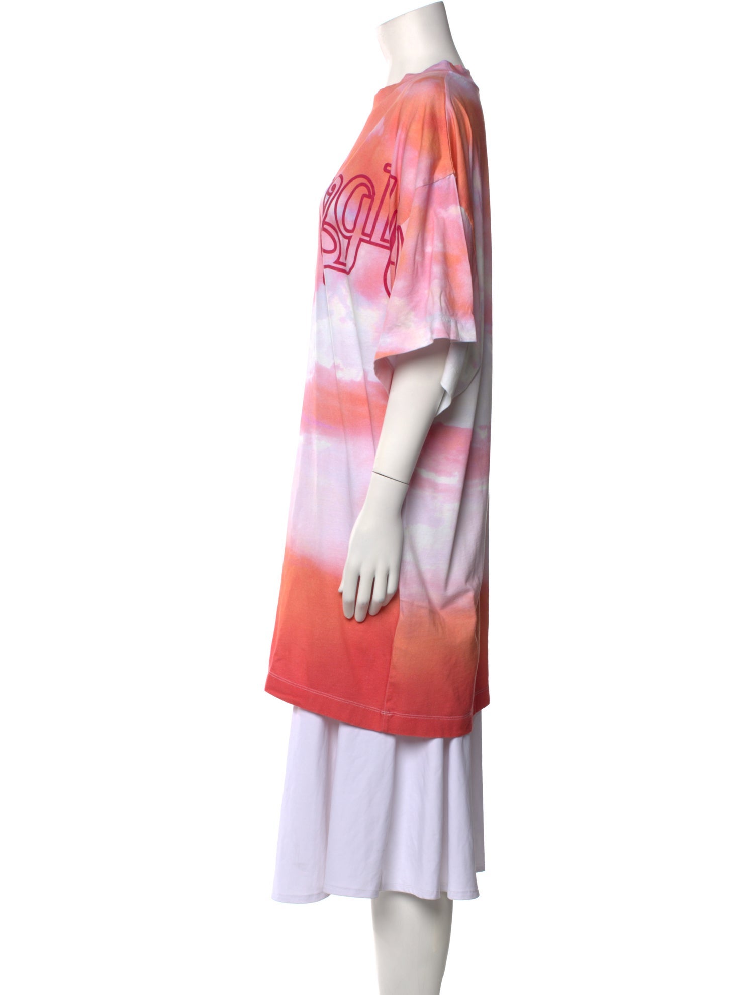 Just Cavalli Graphic Print Crew Neck Tunic