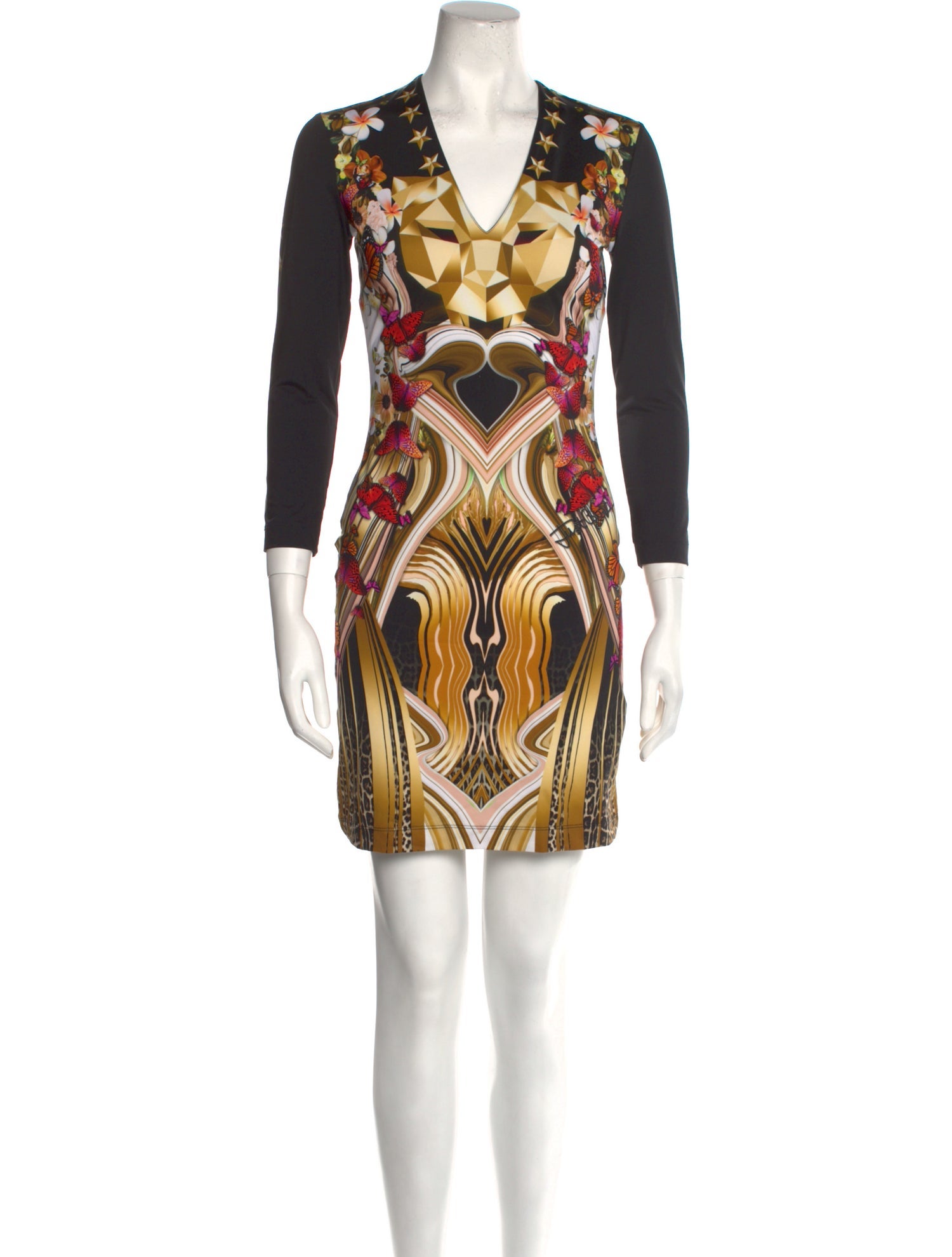 Just Cavalli Printed Mini Dress