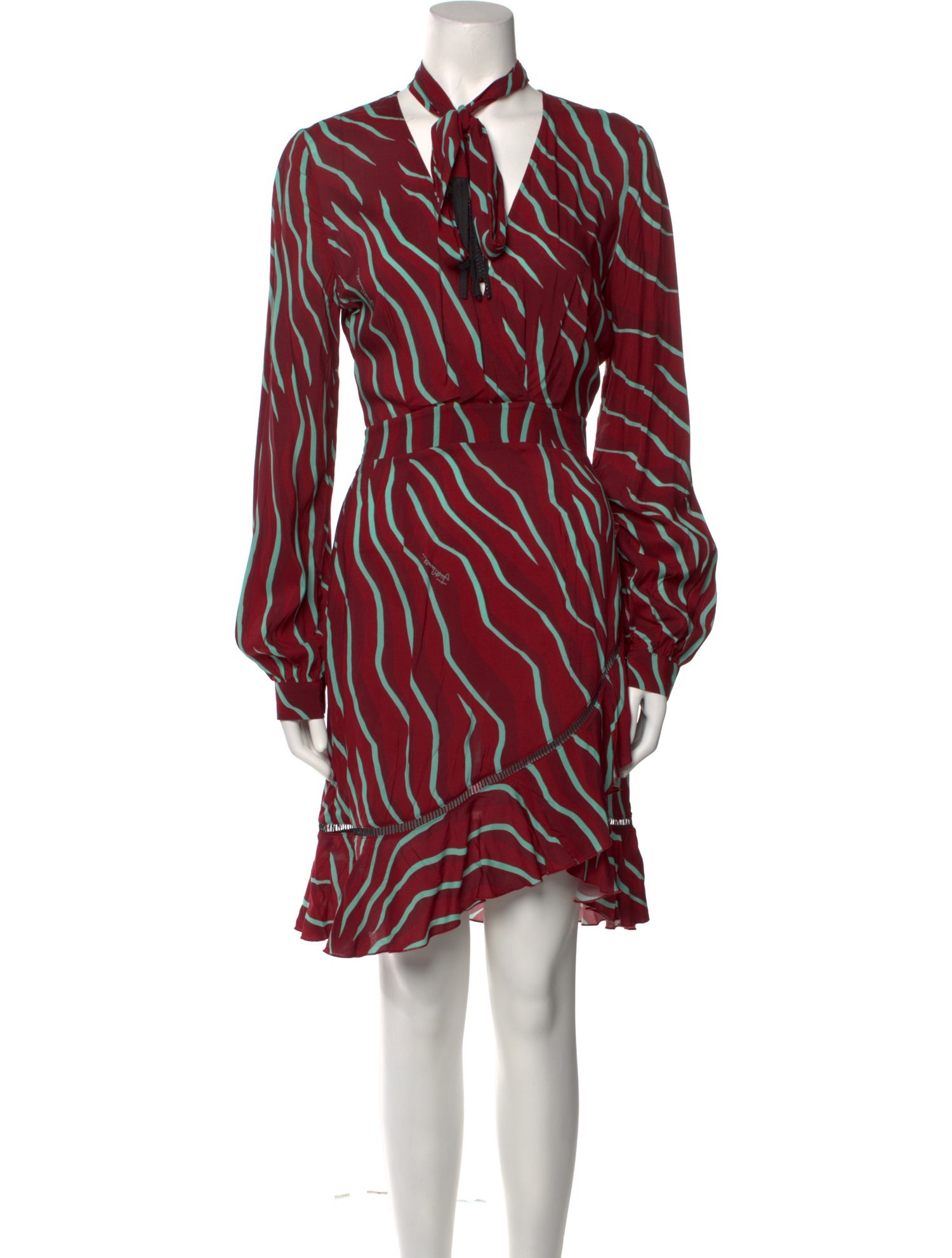 Just Cavalli Printed Knee-Length Dress