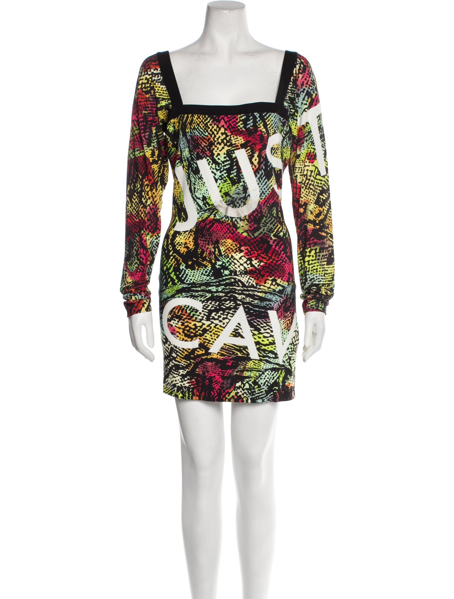 Just Cavalli Printed Mini Dress