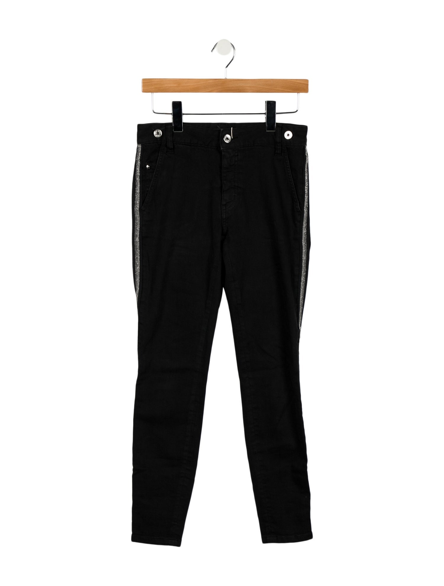 Just Cavalli Mid-Rise Skinny Leg Jeans