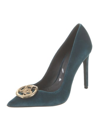 Just Cavalli Velvet Pumps