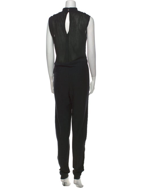 Just Cavalli Wool Mock Neck Jumpsuit