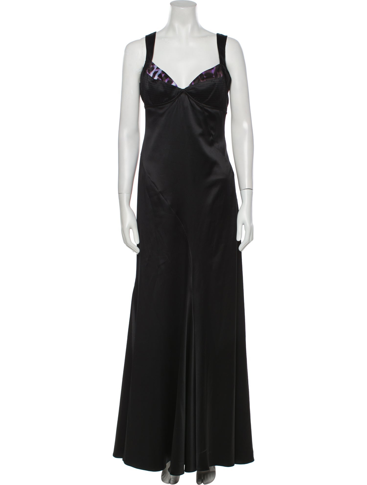 Just Cavalli V-Neck Long Dress