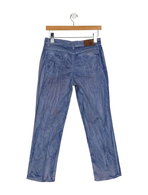Just Cavalli Mid-Rise Straight Leg Jeans