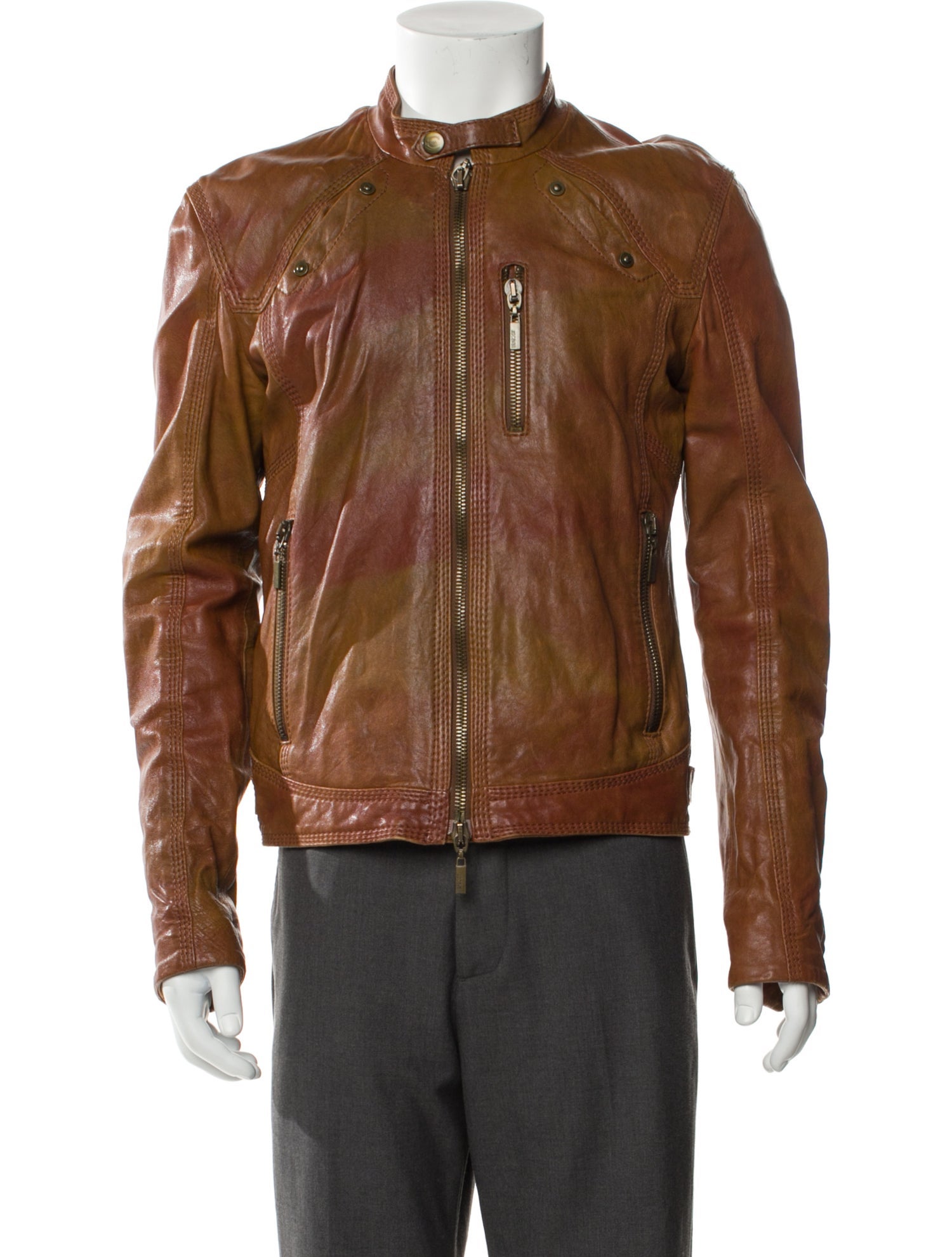 Just Cavalli Vintage Late 2000's - Early 2010's Moto Jacket
