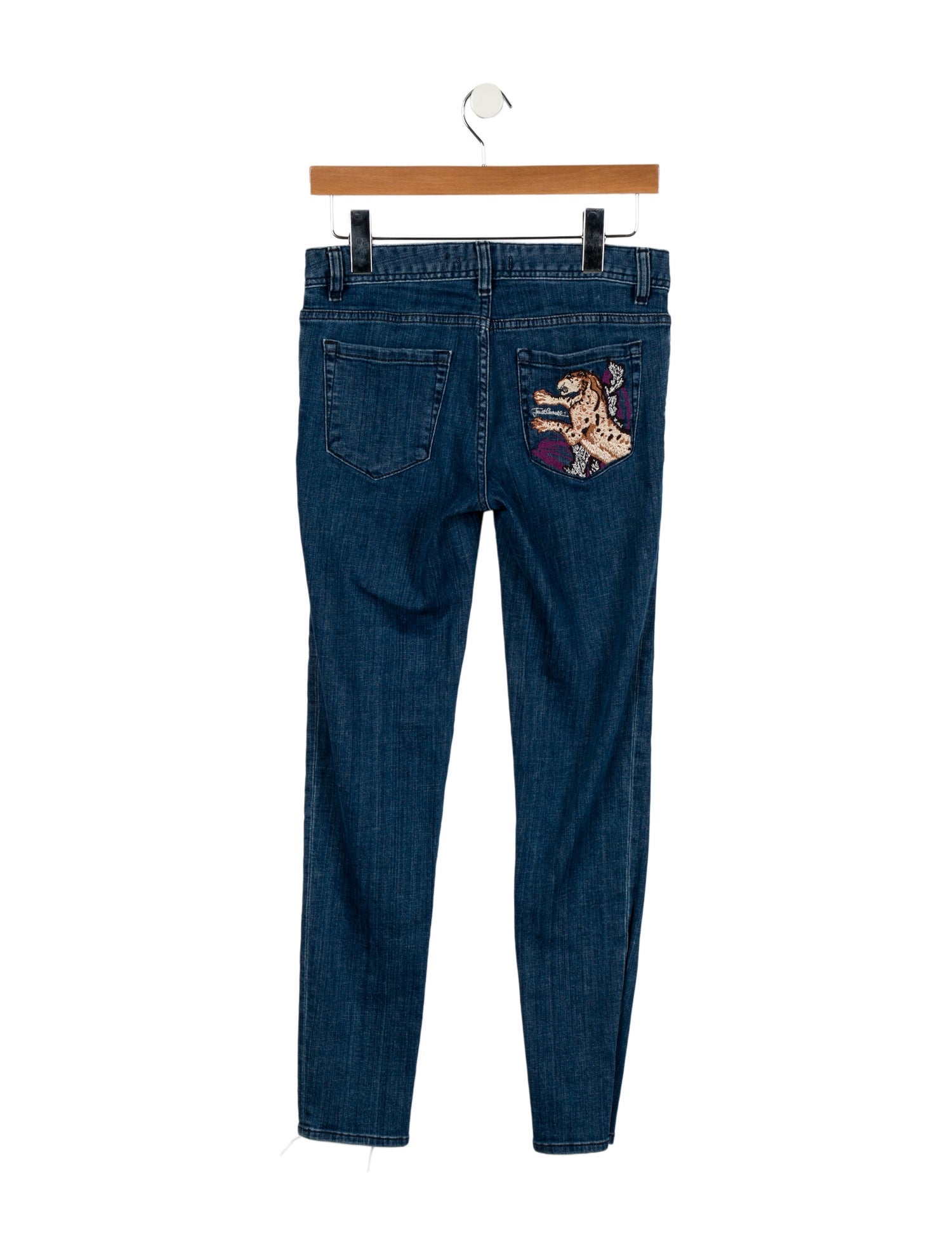 Just Cavalli Mid-Rise Skinny Leg Jeans