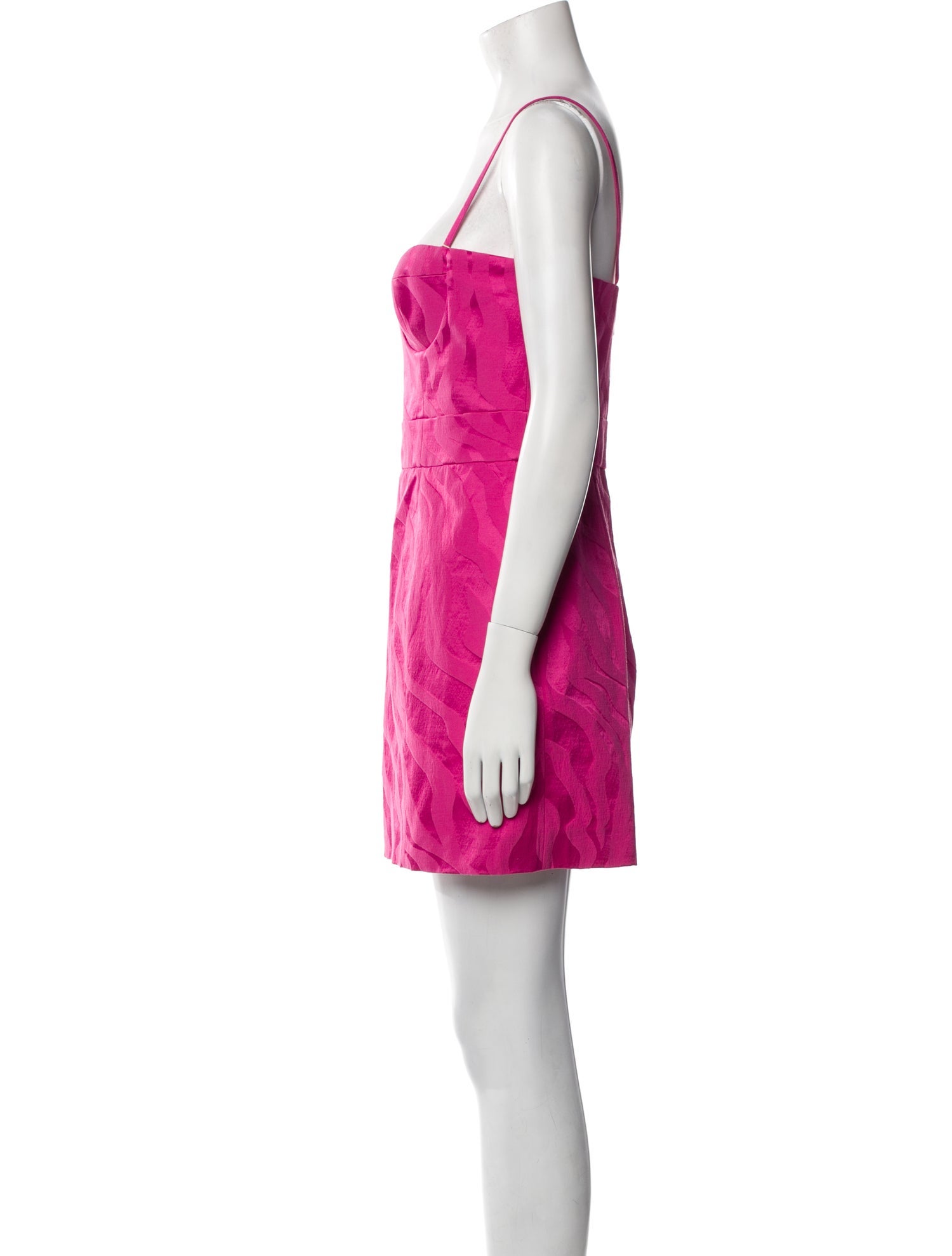 Just Cavalli Square Neckline Mini Dress