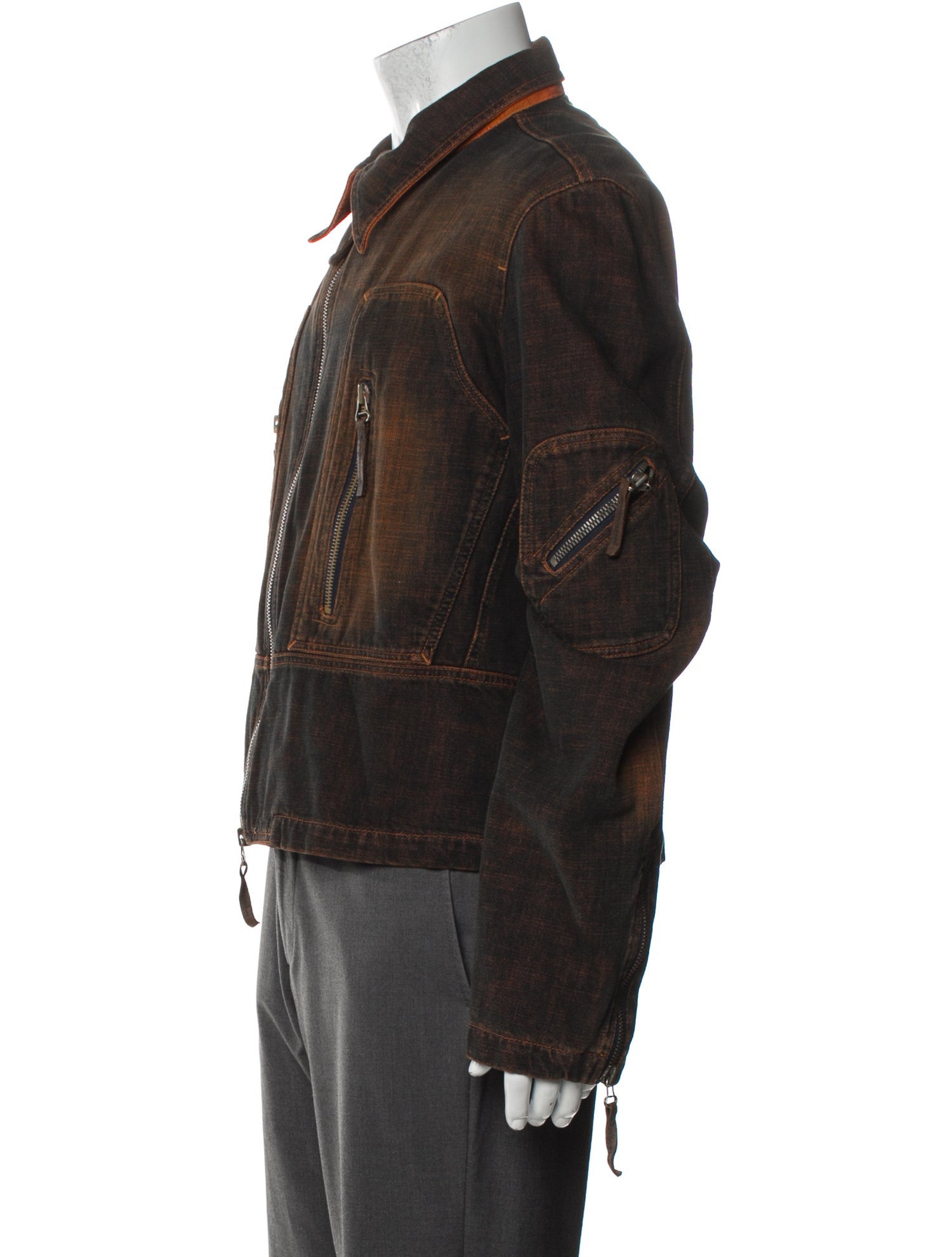 Just Cavalli Printed Moto Jacket