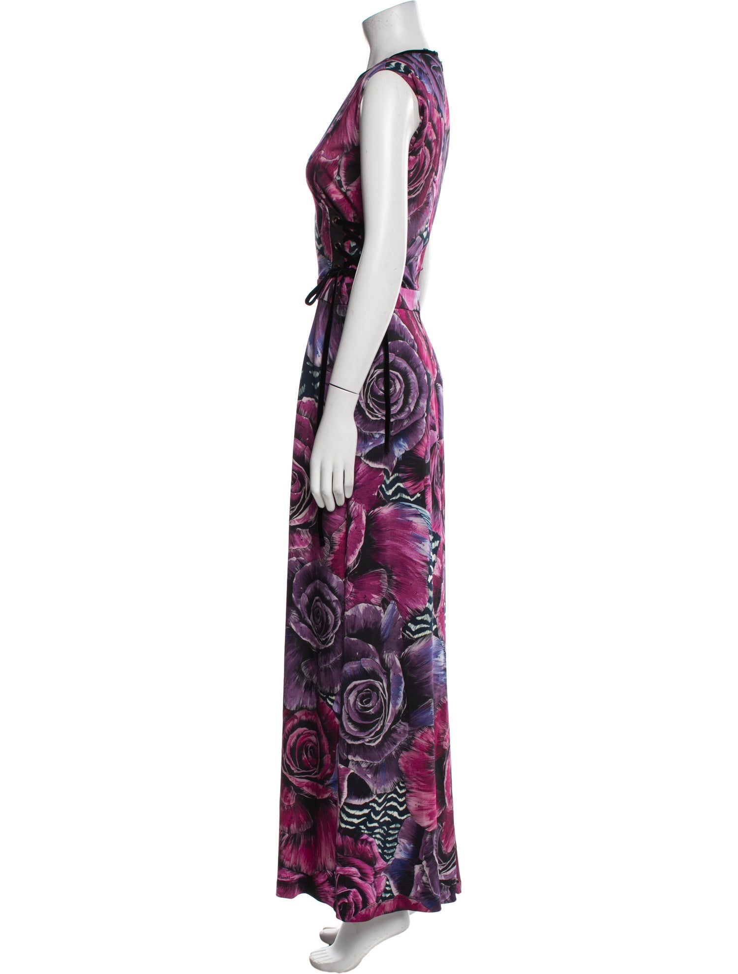 Just Cavalli Paisley Print Long Dress