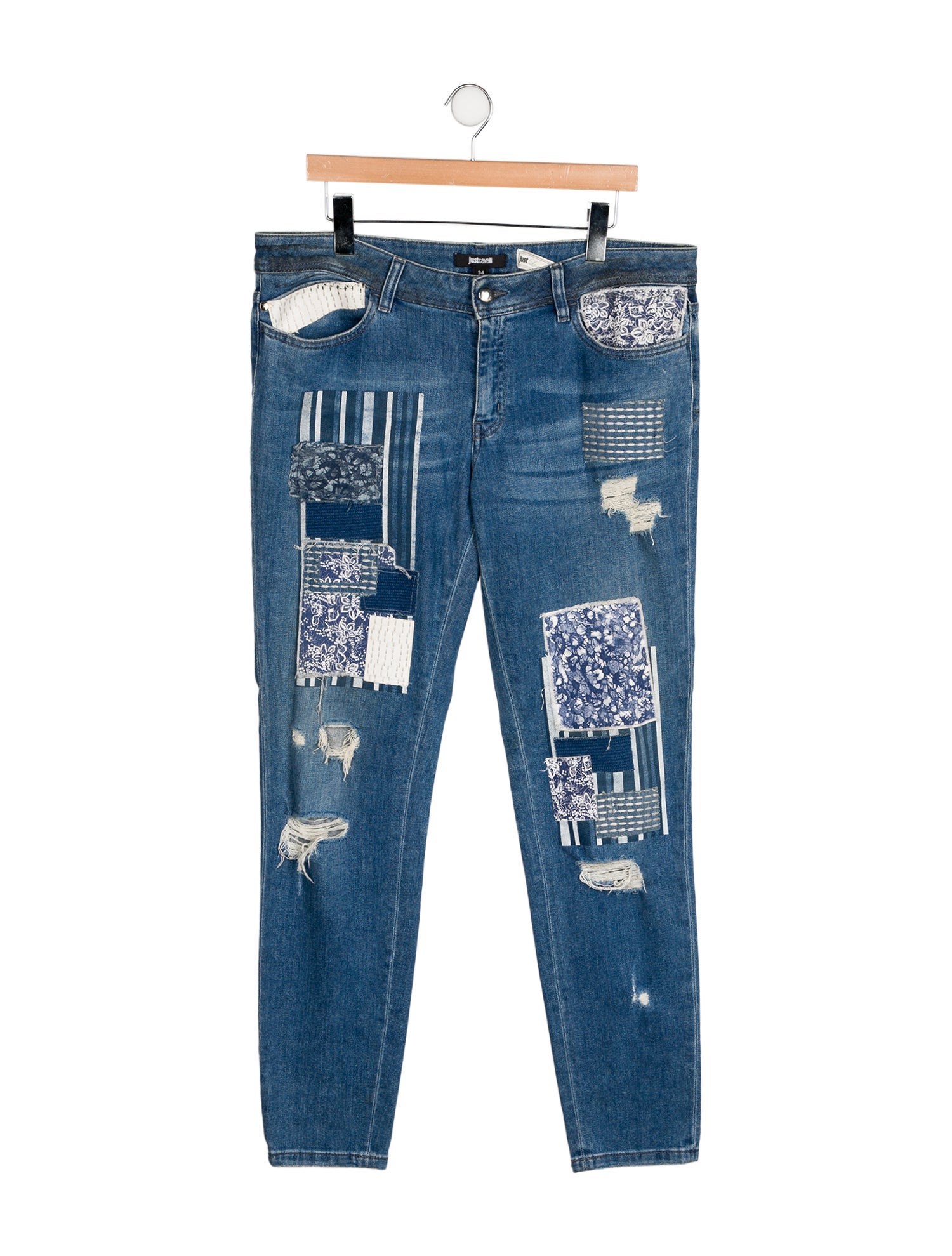 Just Cavalli Straight-Leg Jeans