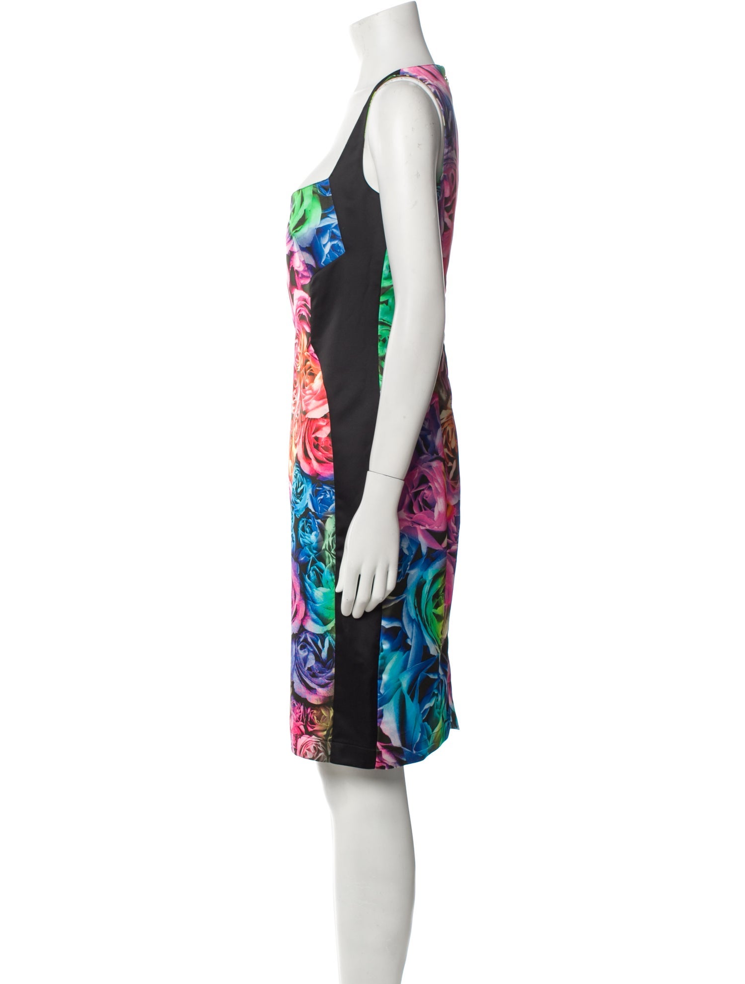 Just Cavalli Floral Print Knee-Length Dress