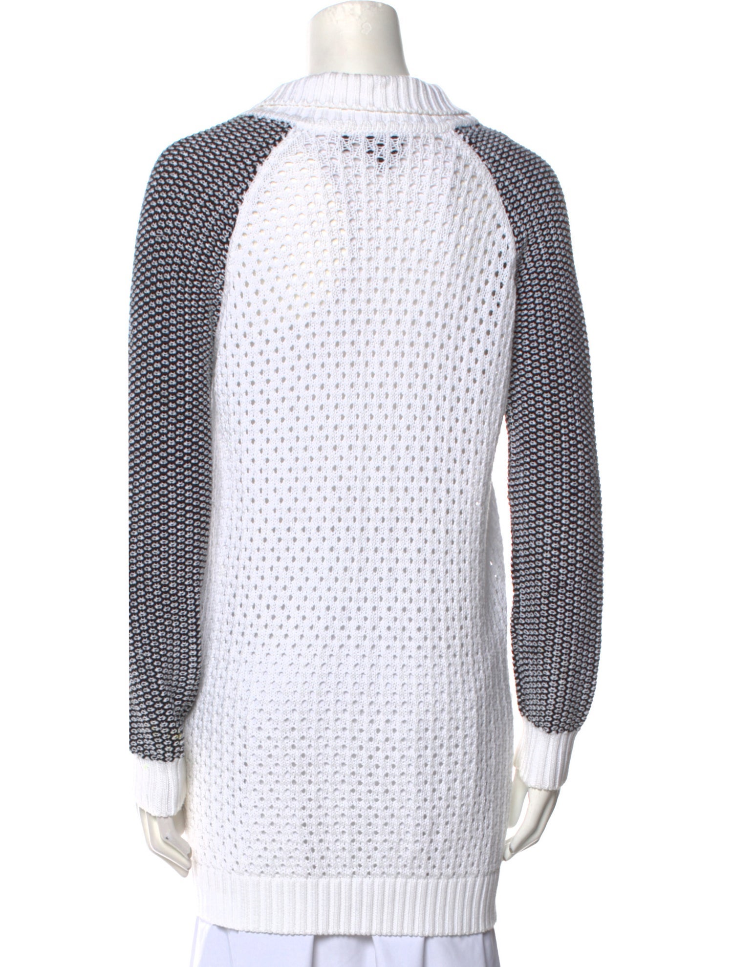Just Cavalli Printed V-Neck Sweater