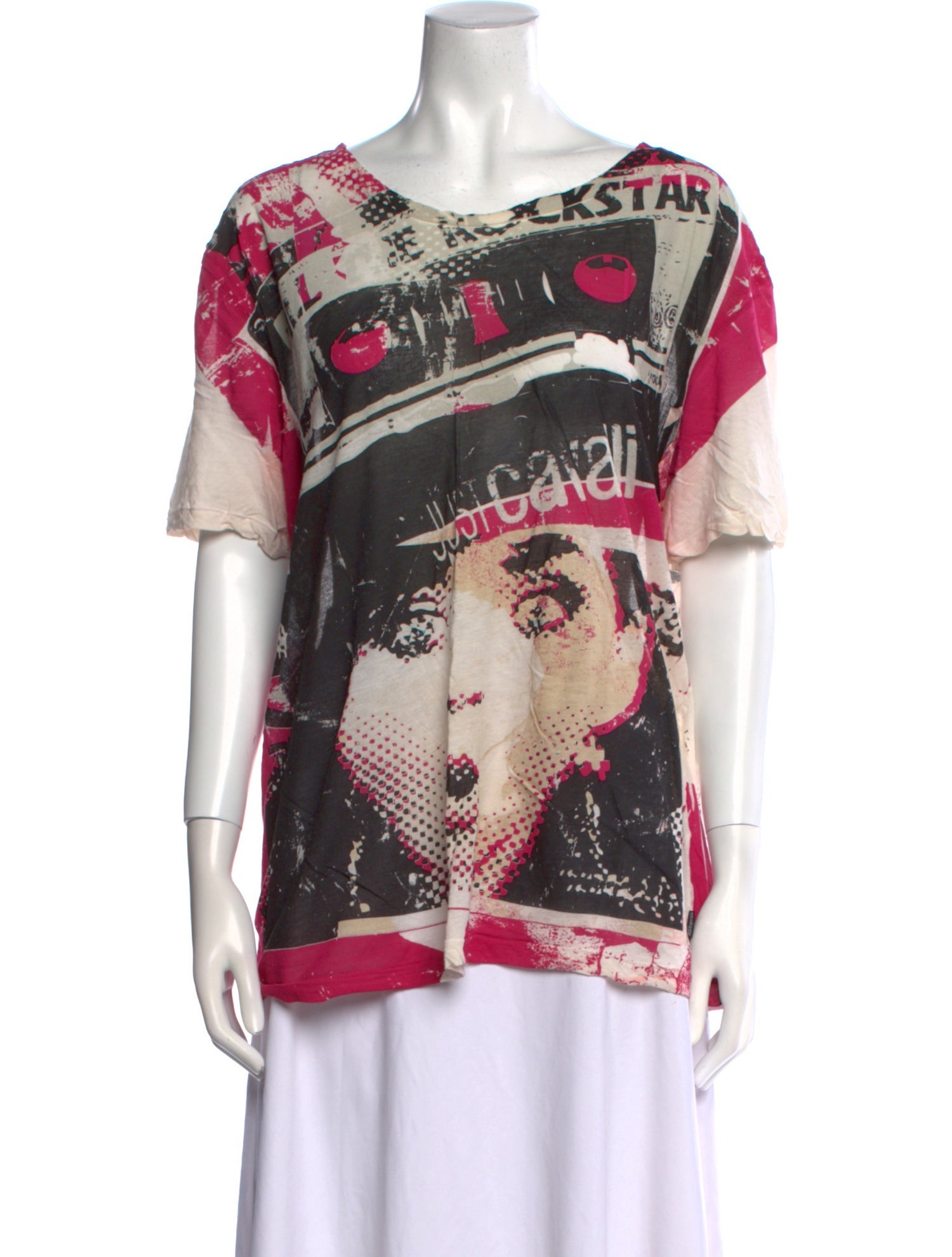 Just Cavalli 2010 Printed T-Shirt