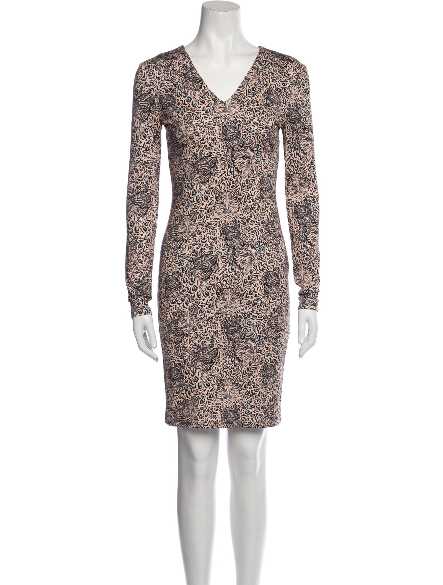 Just Cavalli Animal Print Mini Dress