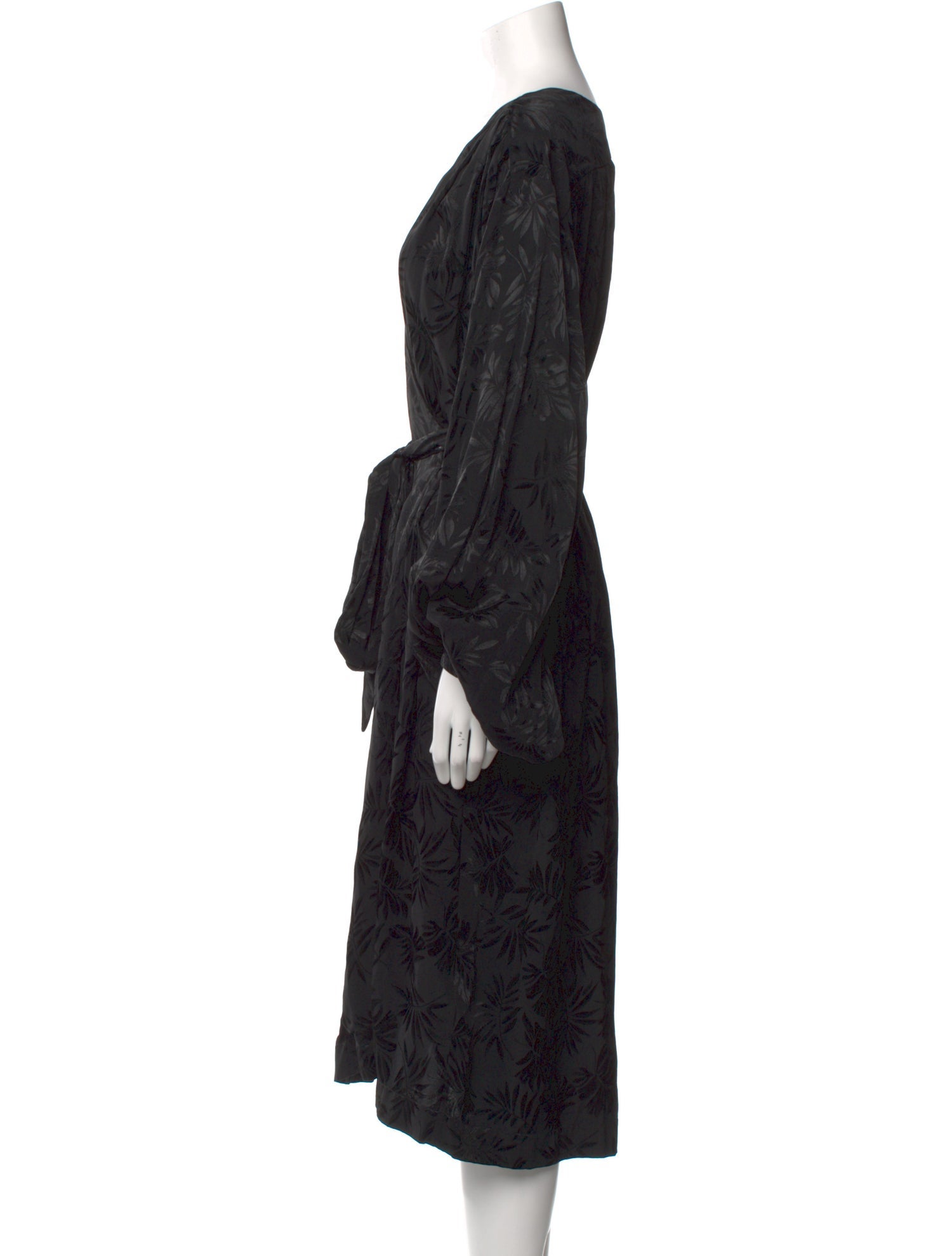 Just Cavalli Floral Print Midi Length Dress