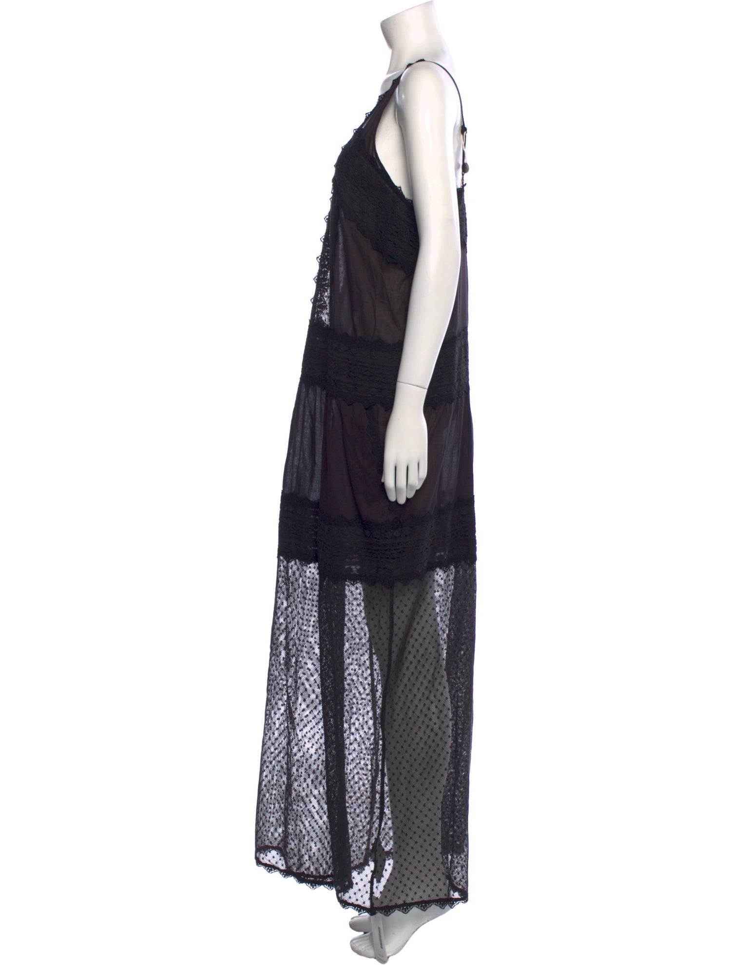 Just Cavalli Lace Pattern Long Dress w/ Tags