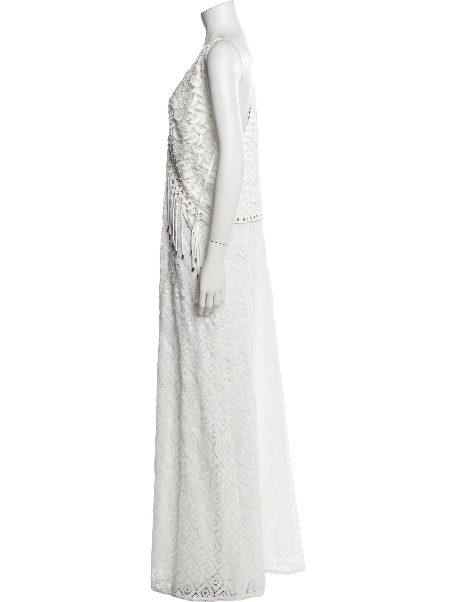 Just Cavalli V-Neck Long Dress w/ Tags