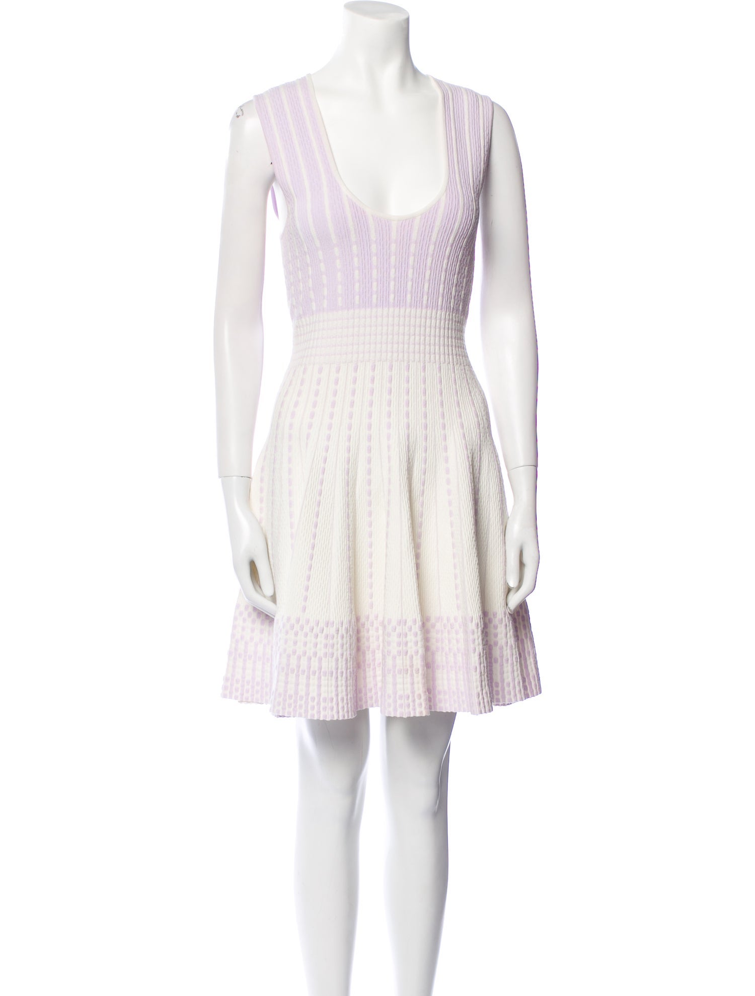 Just Cavalli Striped Mini Dress