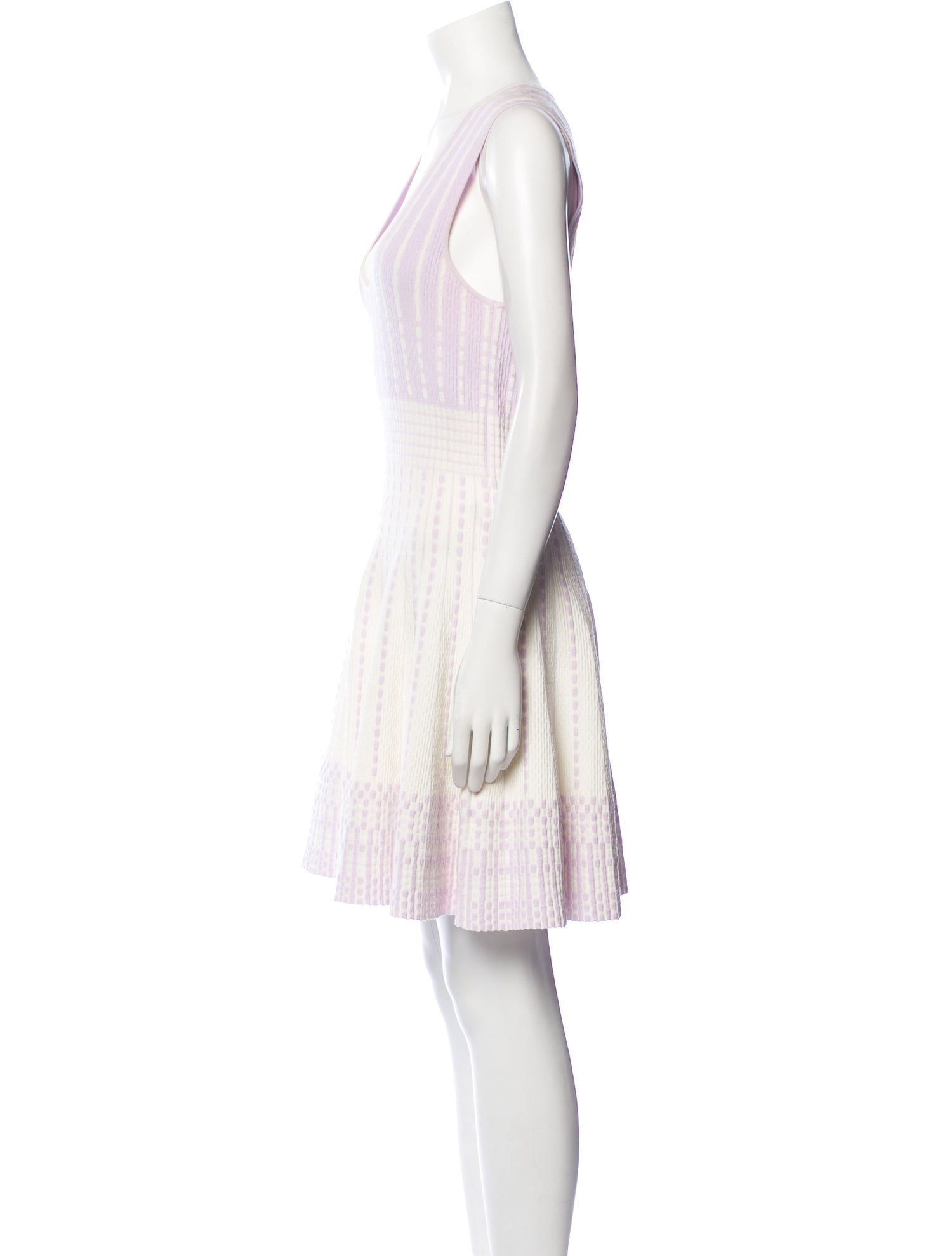 Just Cavalli Striped Mini Dress