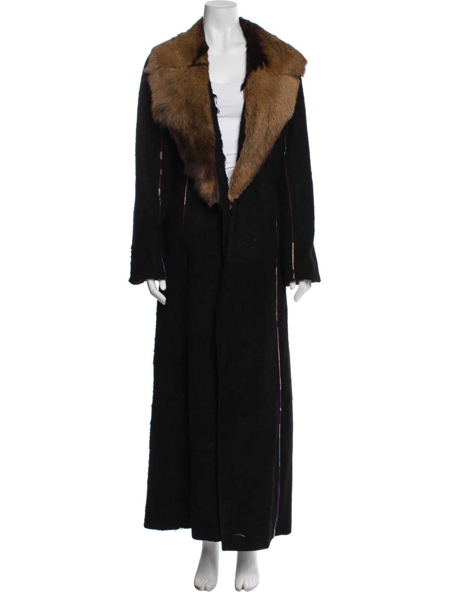 Just Cavalli Vintage 2000's Fur Coat