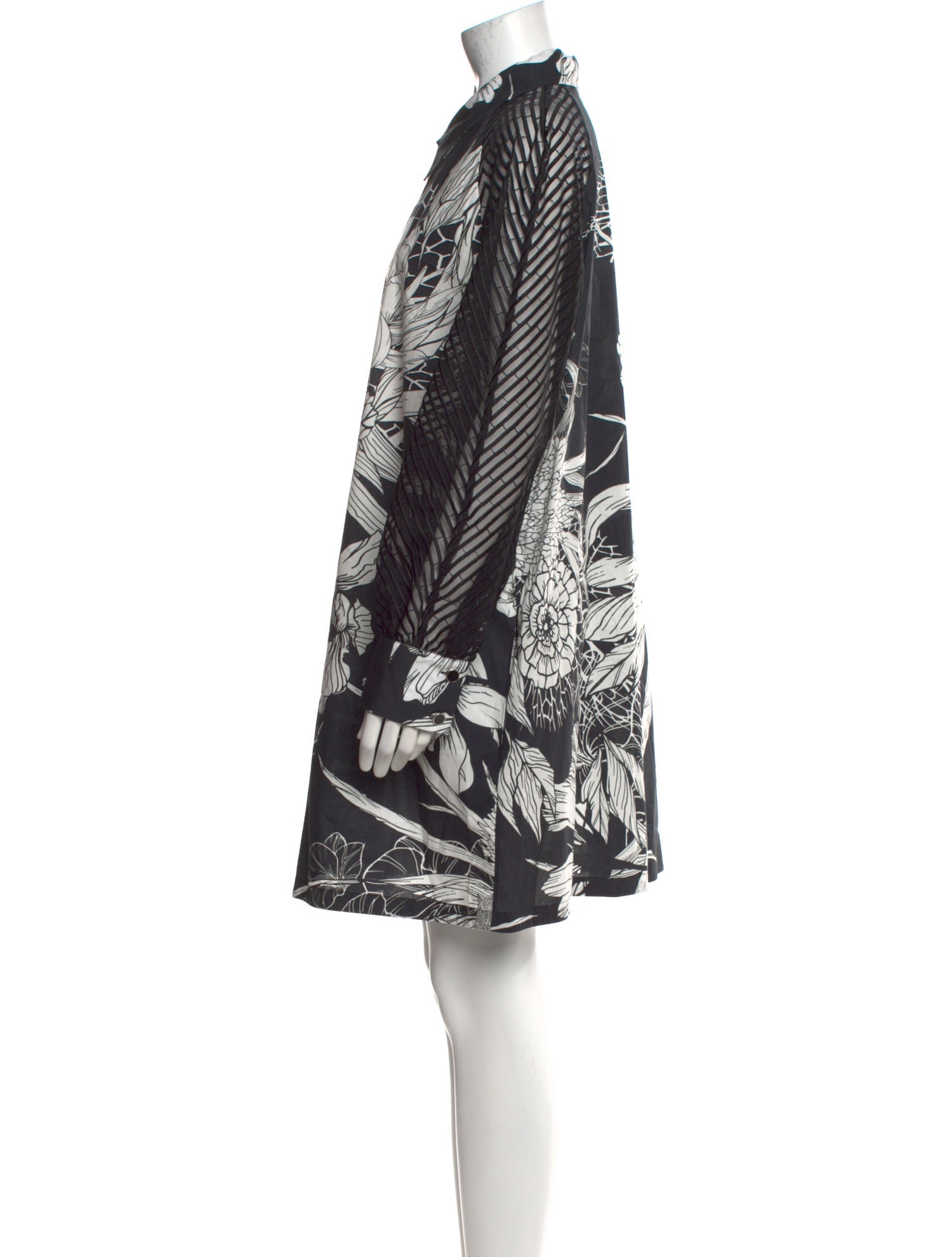 Just Cavalli Floral Print Mini Dress