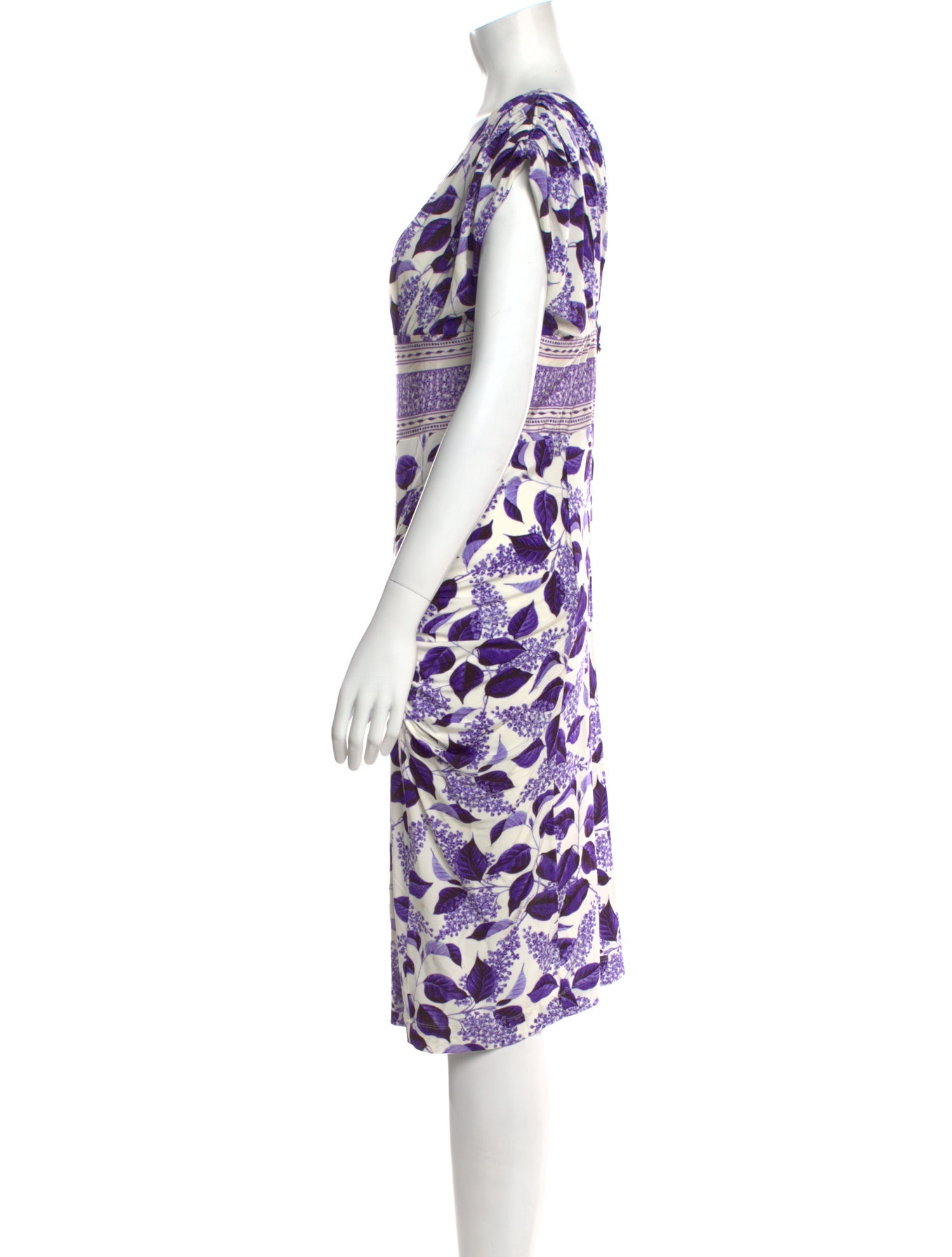 Just Cavalli Printed Knee-Length Dress