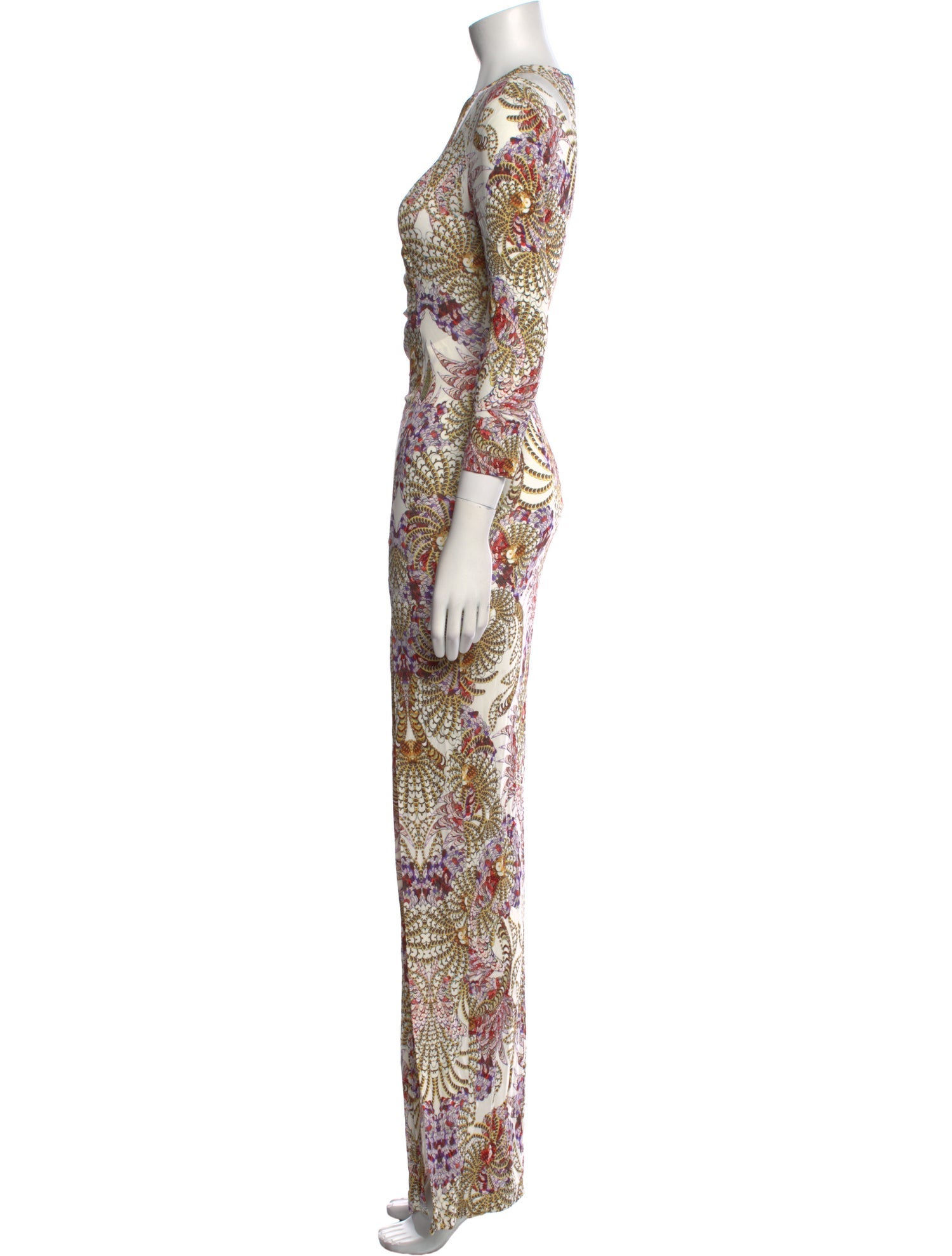 Just Cavalli Printed Long Dress