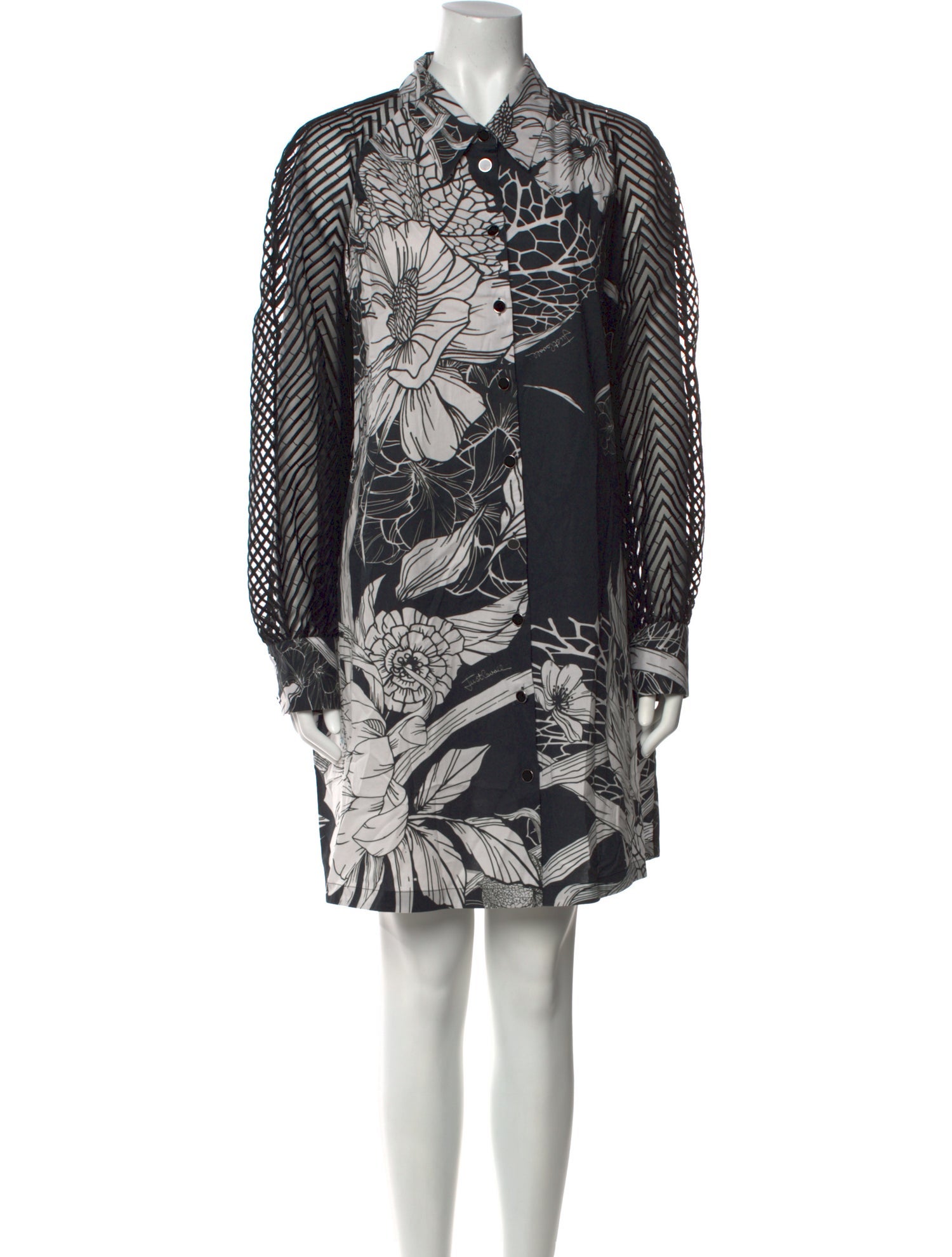 Just Cavalli Printed Mini Dress