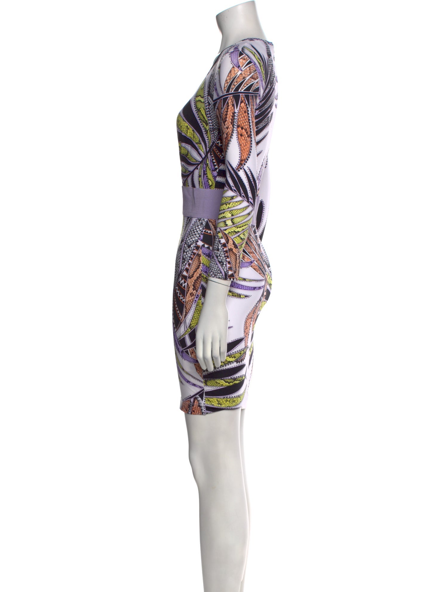 Just Cavalli Printed Mini Dress