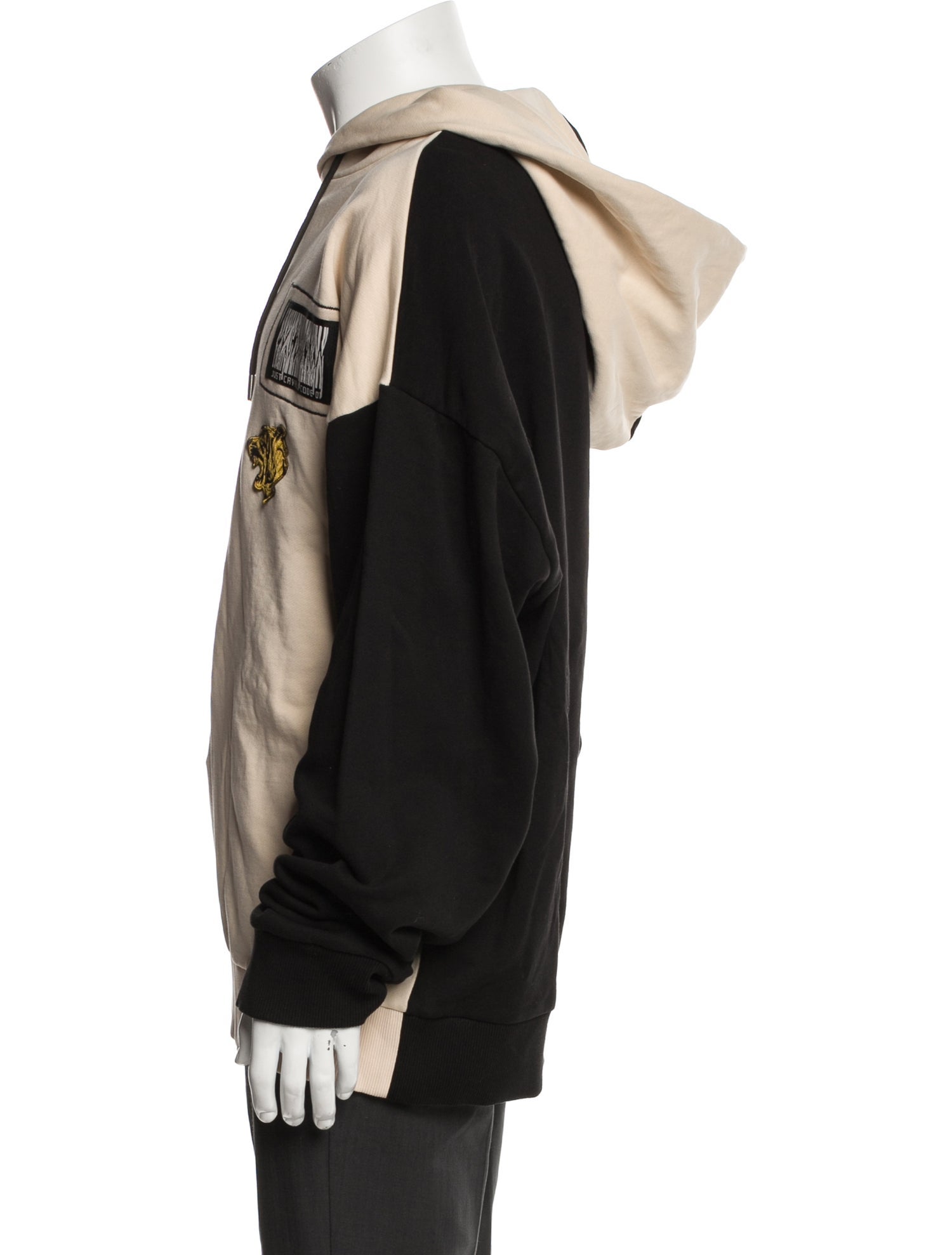 Just Cavalli Graphic Print Crew Neck Hoodie