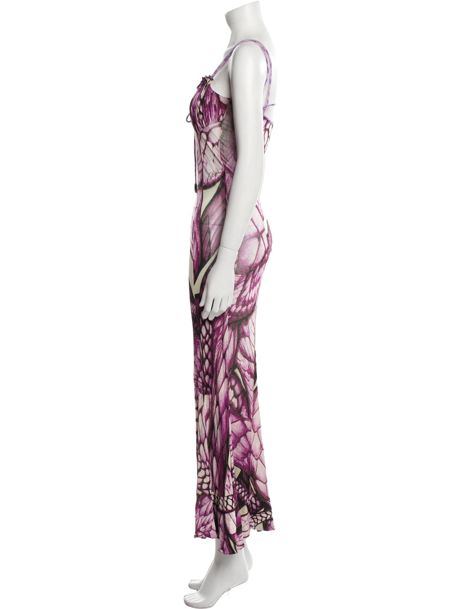 Just Cavalli Printed Long Dress