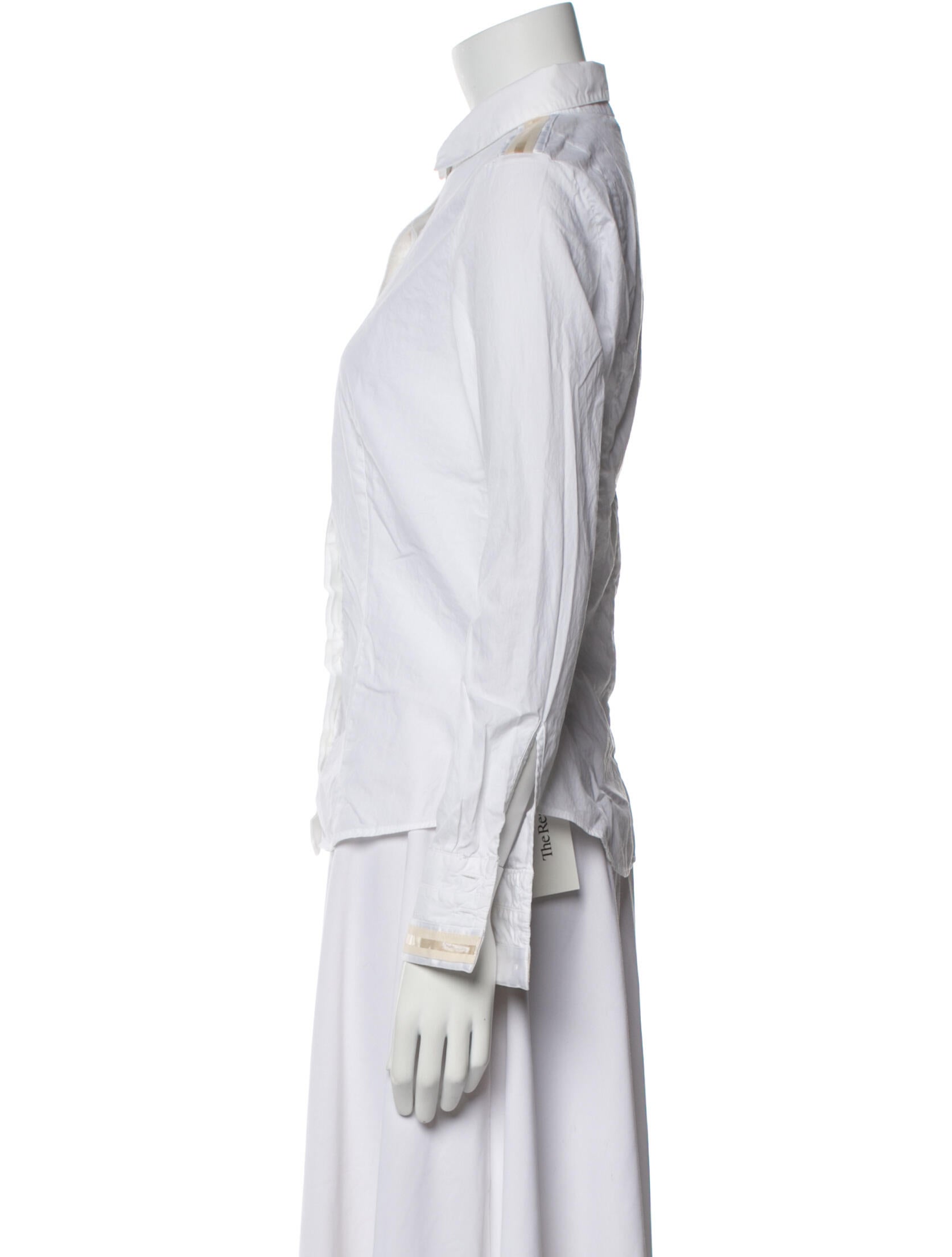 Just Cavalli Long Sleeve Button-Up Top